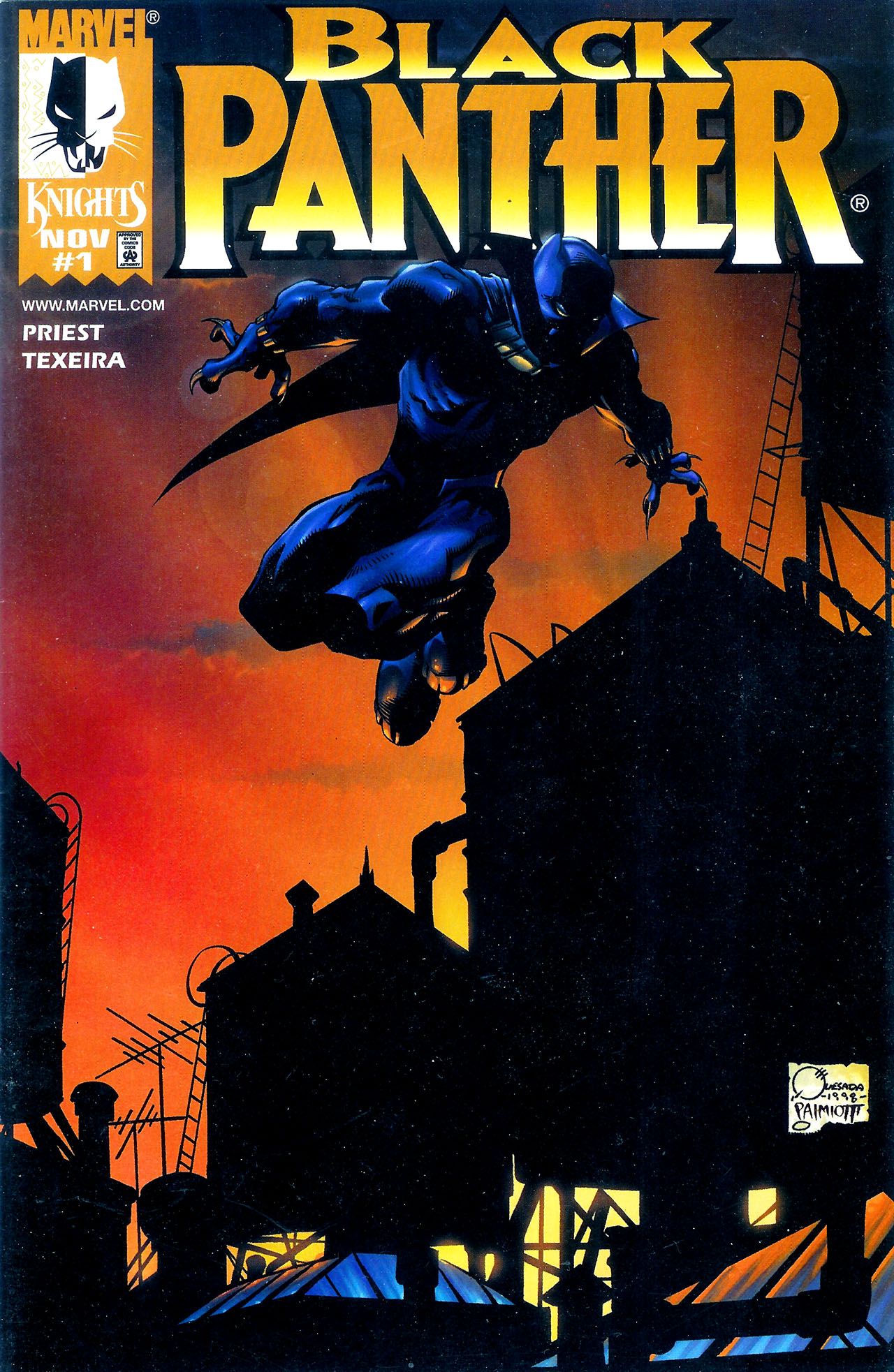 Read online Black Panther (1998) comic -  Issue #1 - 2