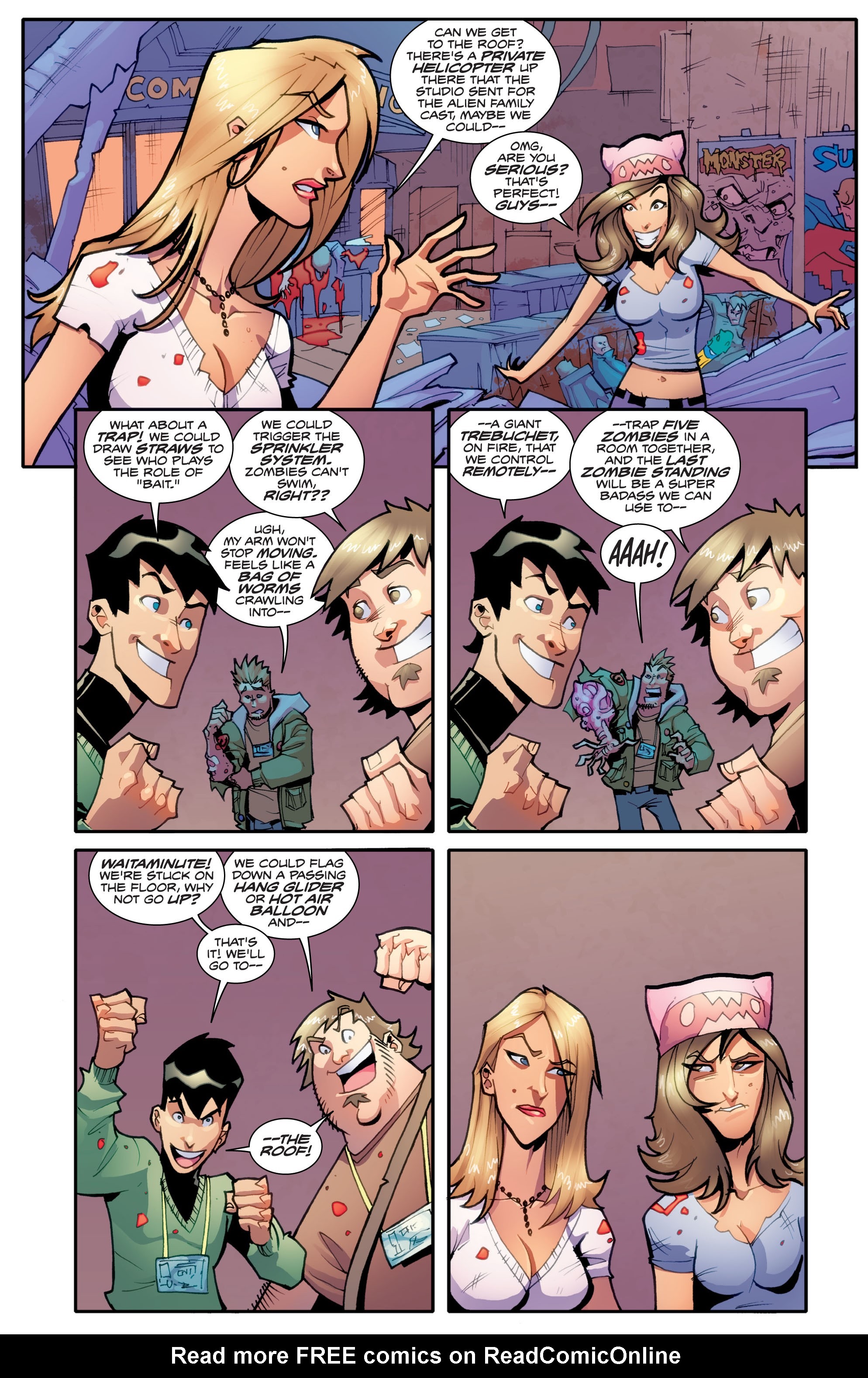 Read online Fanboys vs. Zombies comic -  Issue #3 - 20