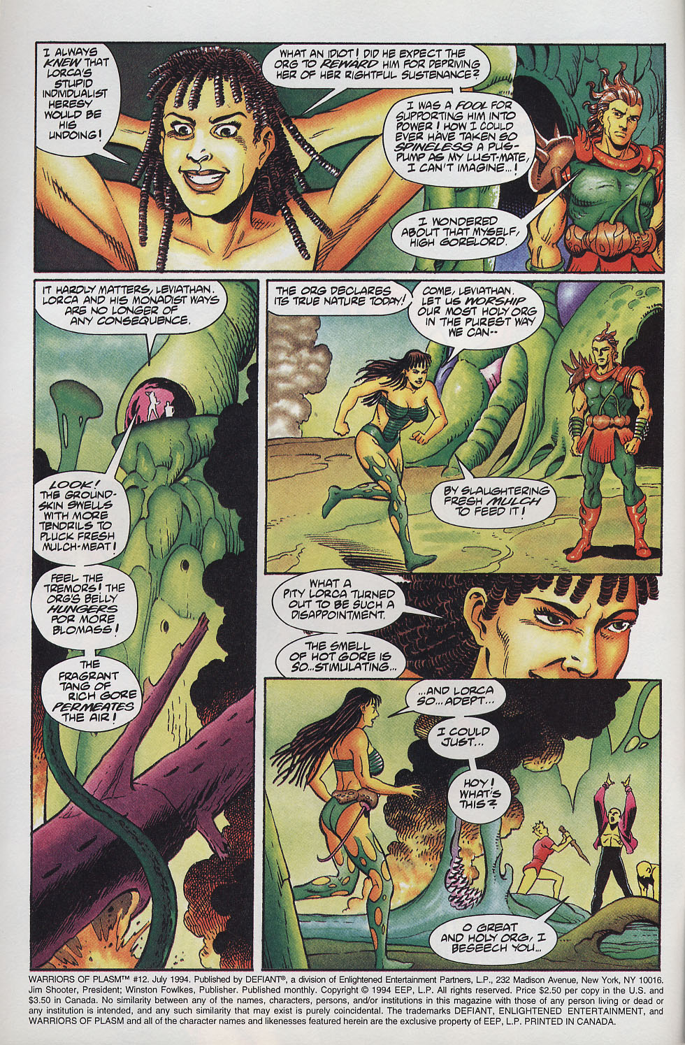Read online Warriors of Plasm comic -  Issue #12 - 3