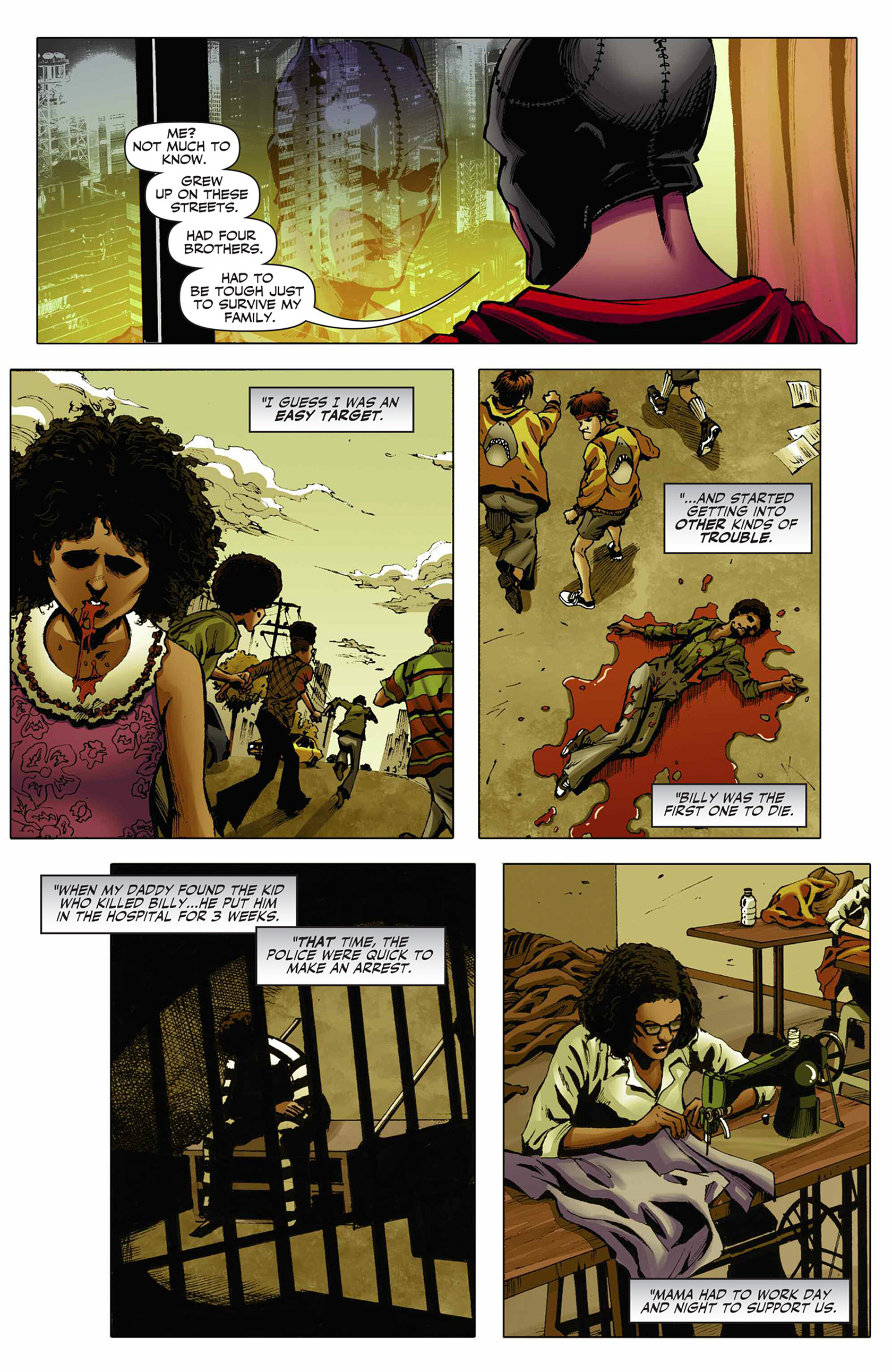 Read online Masks 2 comic -  Issue #2 - 17