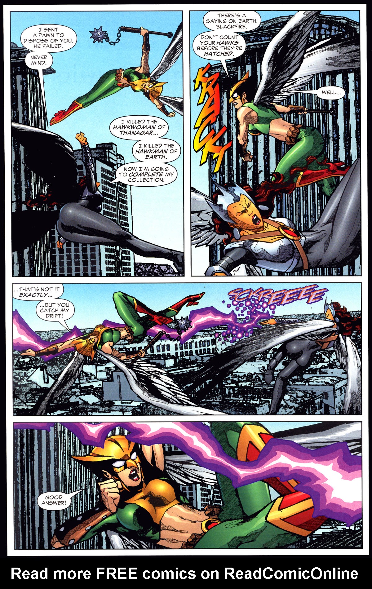 Read online Hawkgirl comic -  Issue #59 - 19