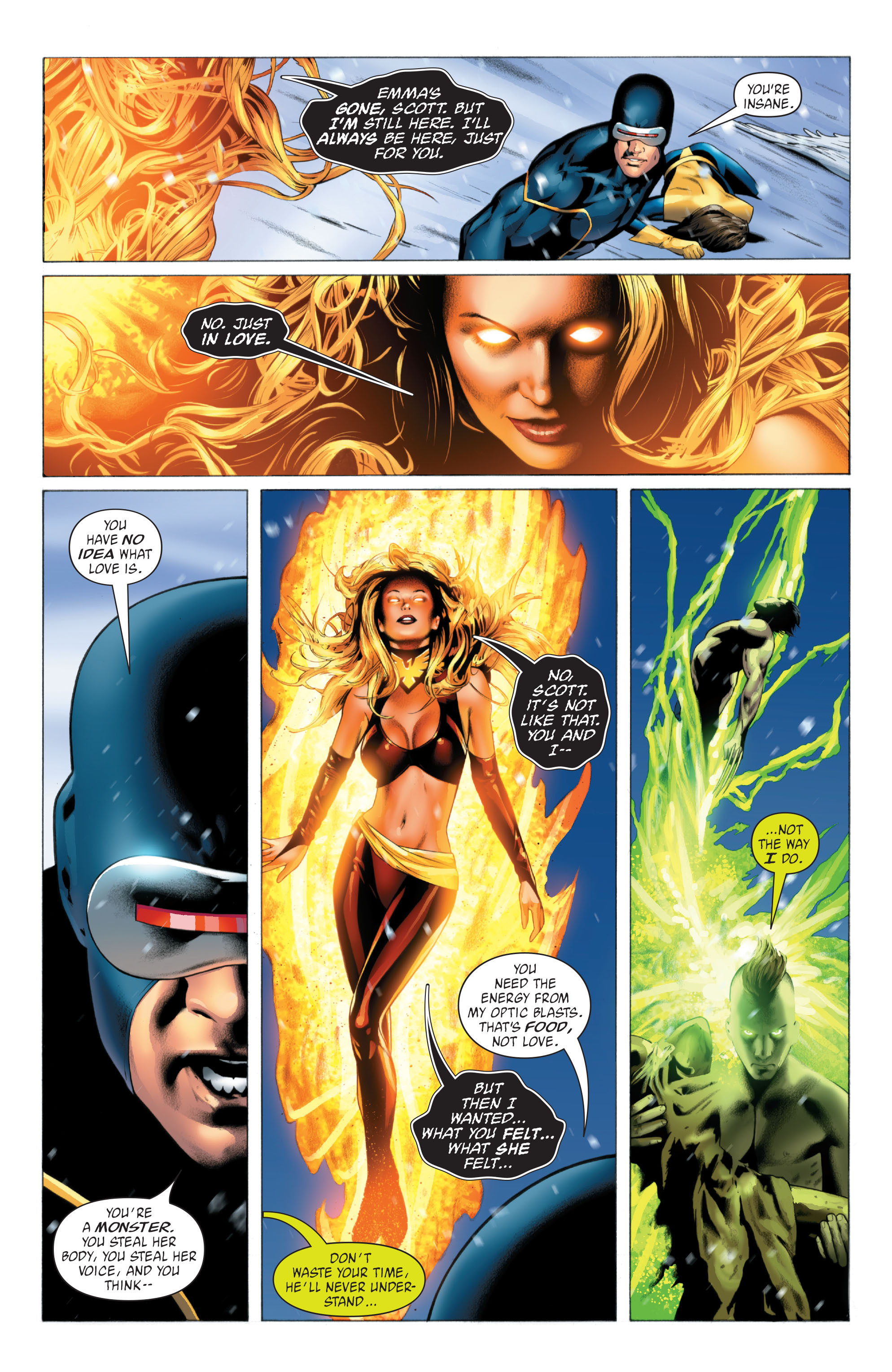 Read online X-Men: Phoenix - Endsong comic -  Issue #5 - 6