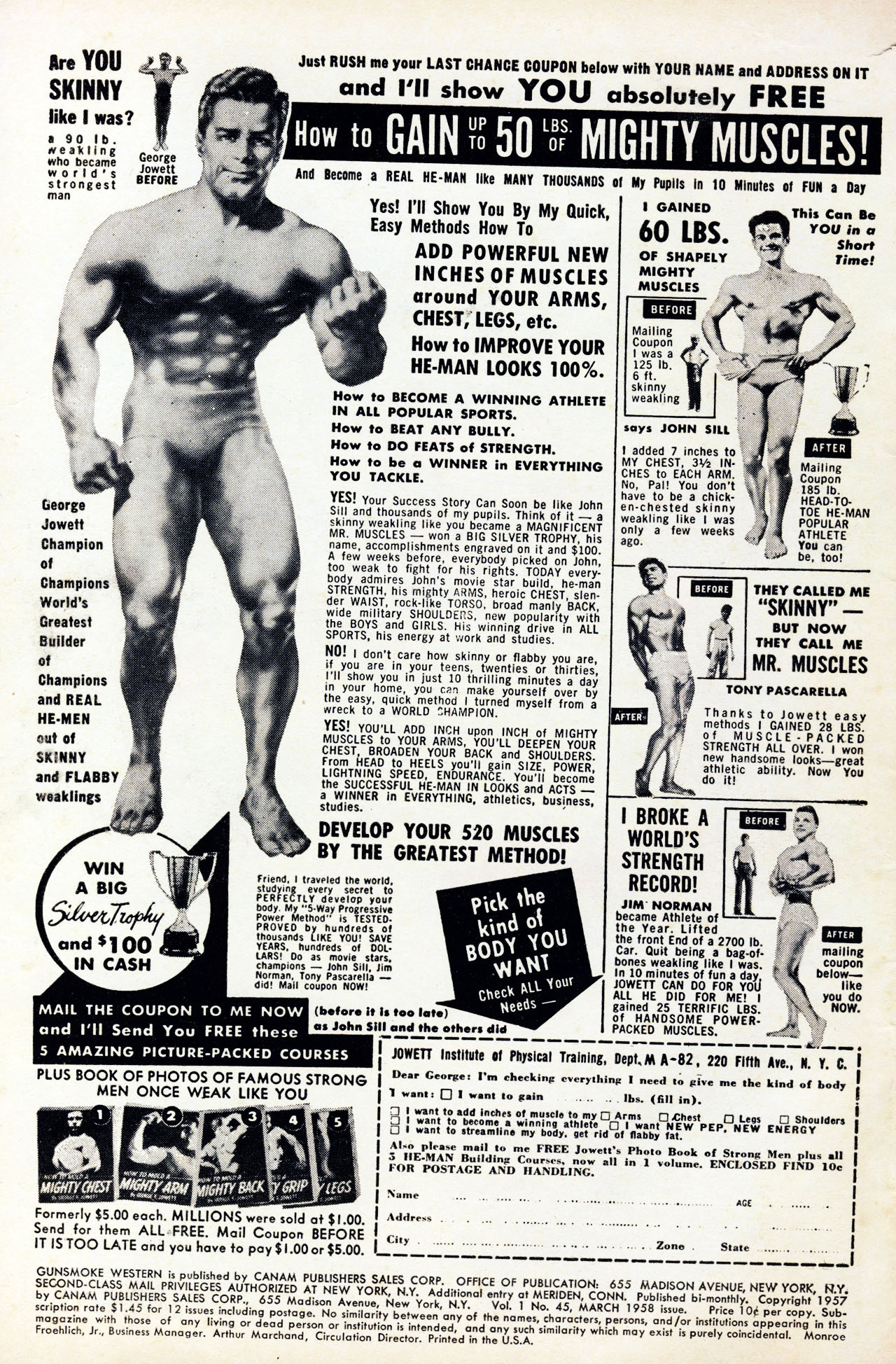 Read online Gunsmoke Western comic -  Issue #45 - 2