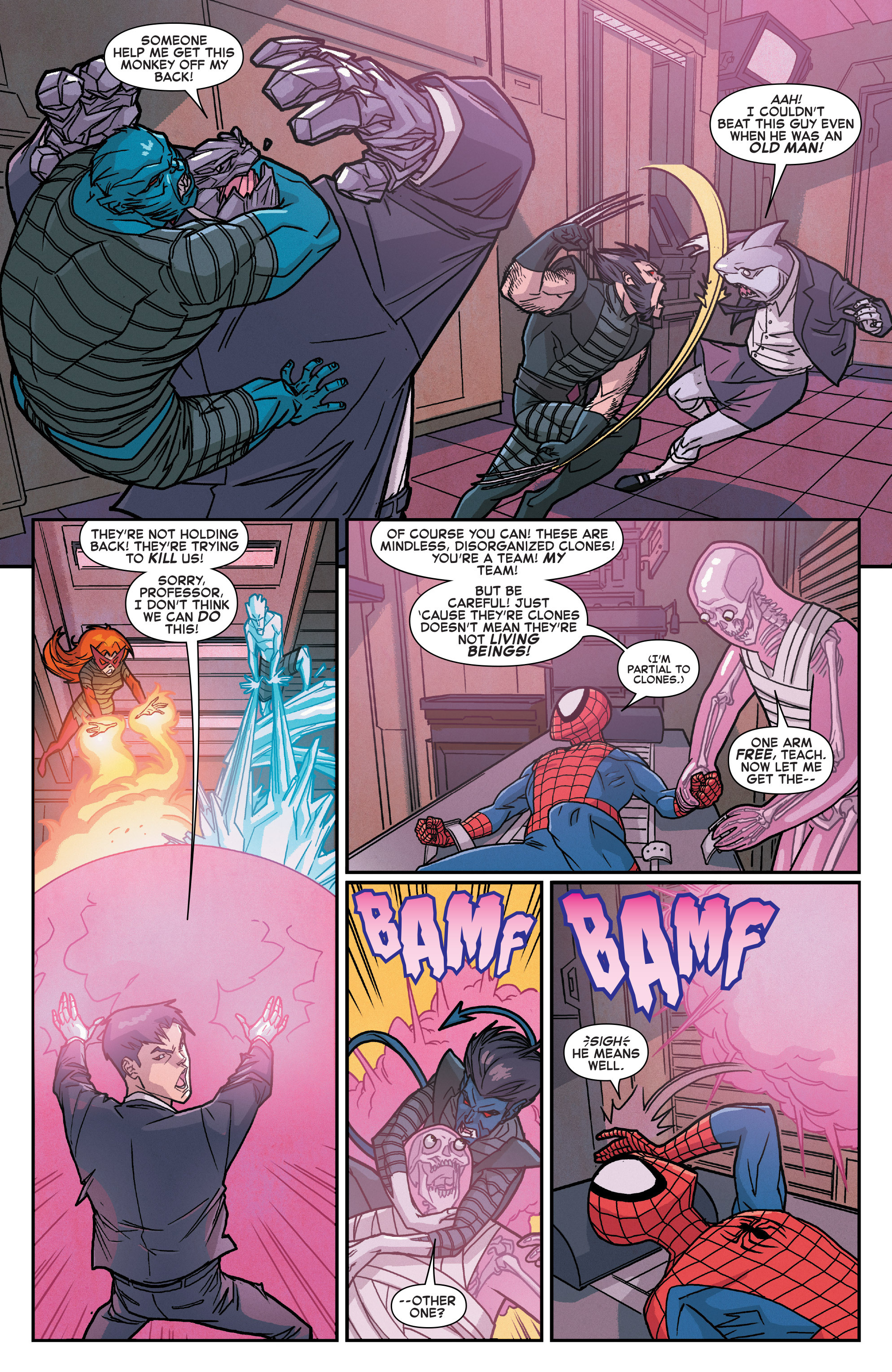 Read online Spider-Man & the X-Men comic -  Issue #6 - 12