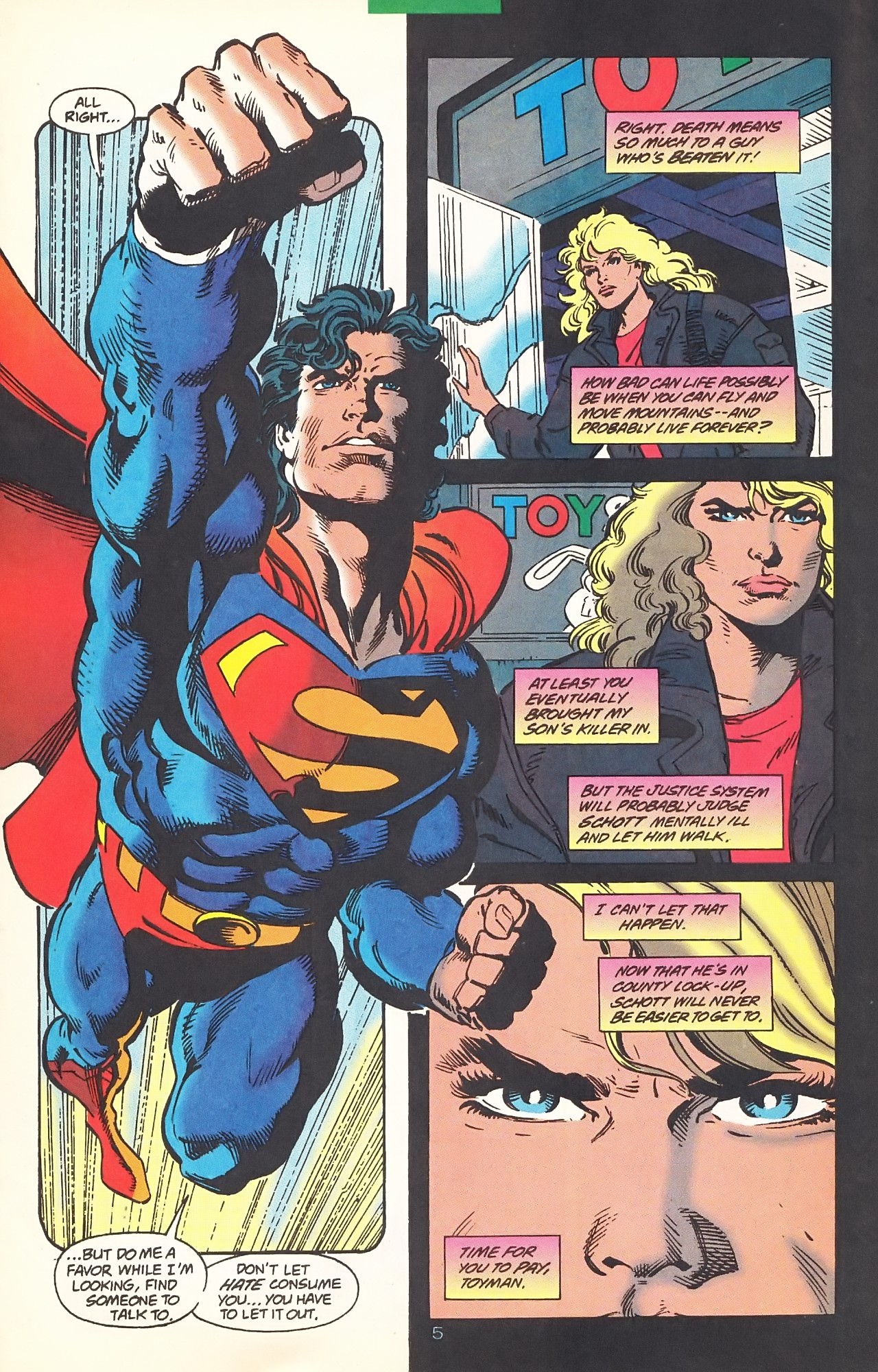 Read online Superman (1987) comic -  Issue #85 - 9