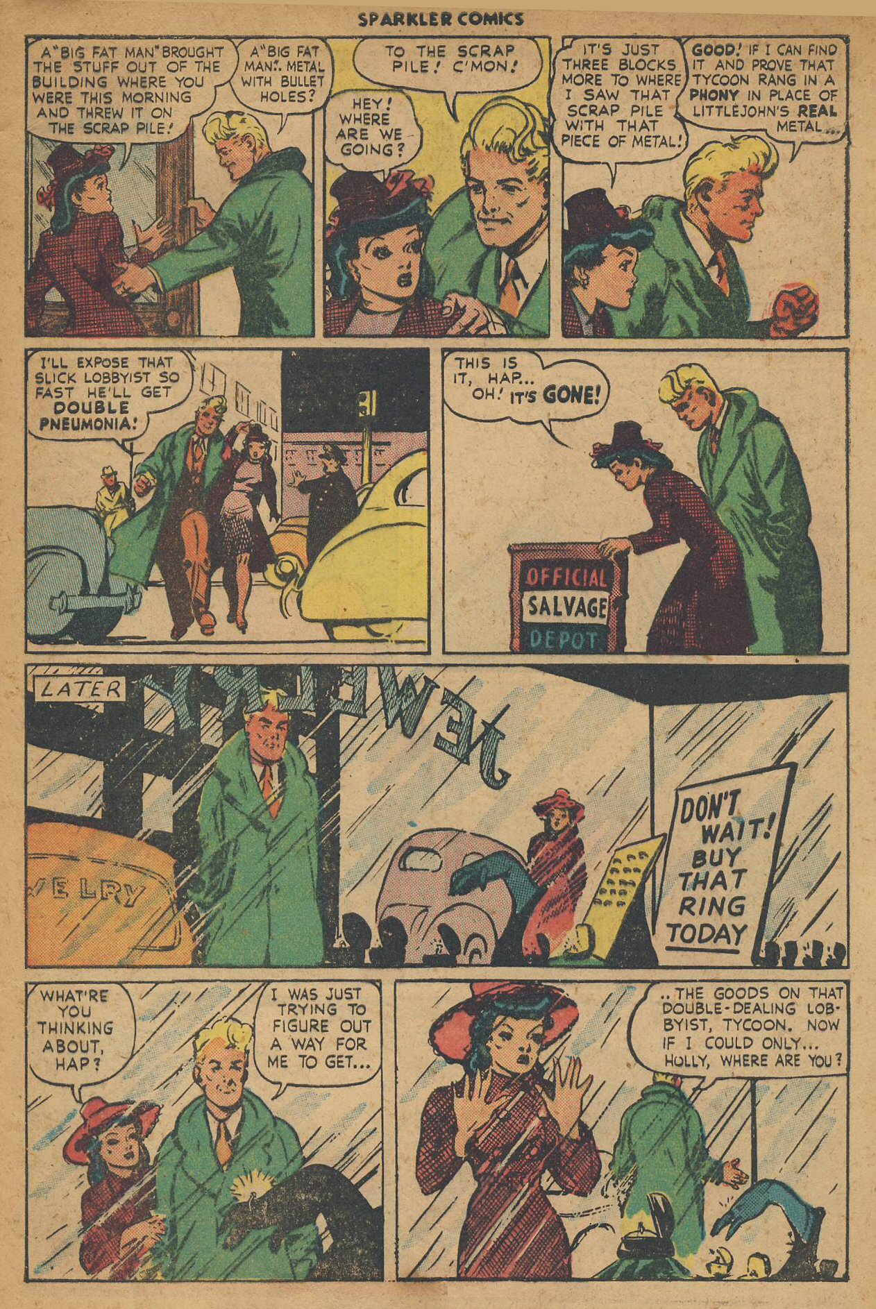 Read online Sparkler Comics comic -  Issue #46 - 33