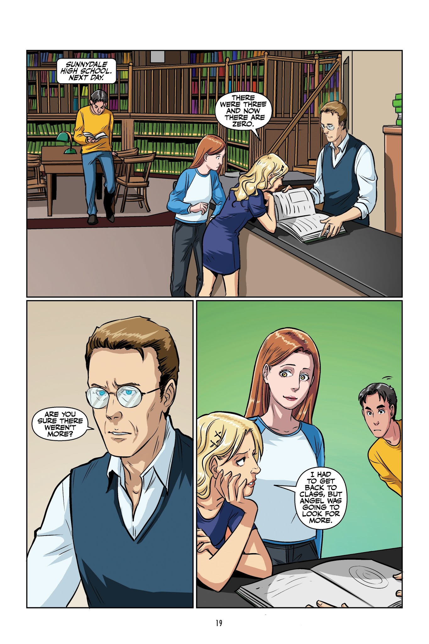 Read online Buffy: The High School Years–Parental Parasite comic -  Issue # TPB - 21