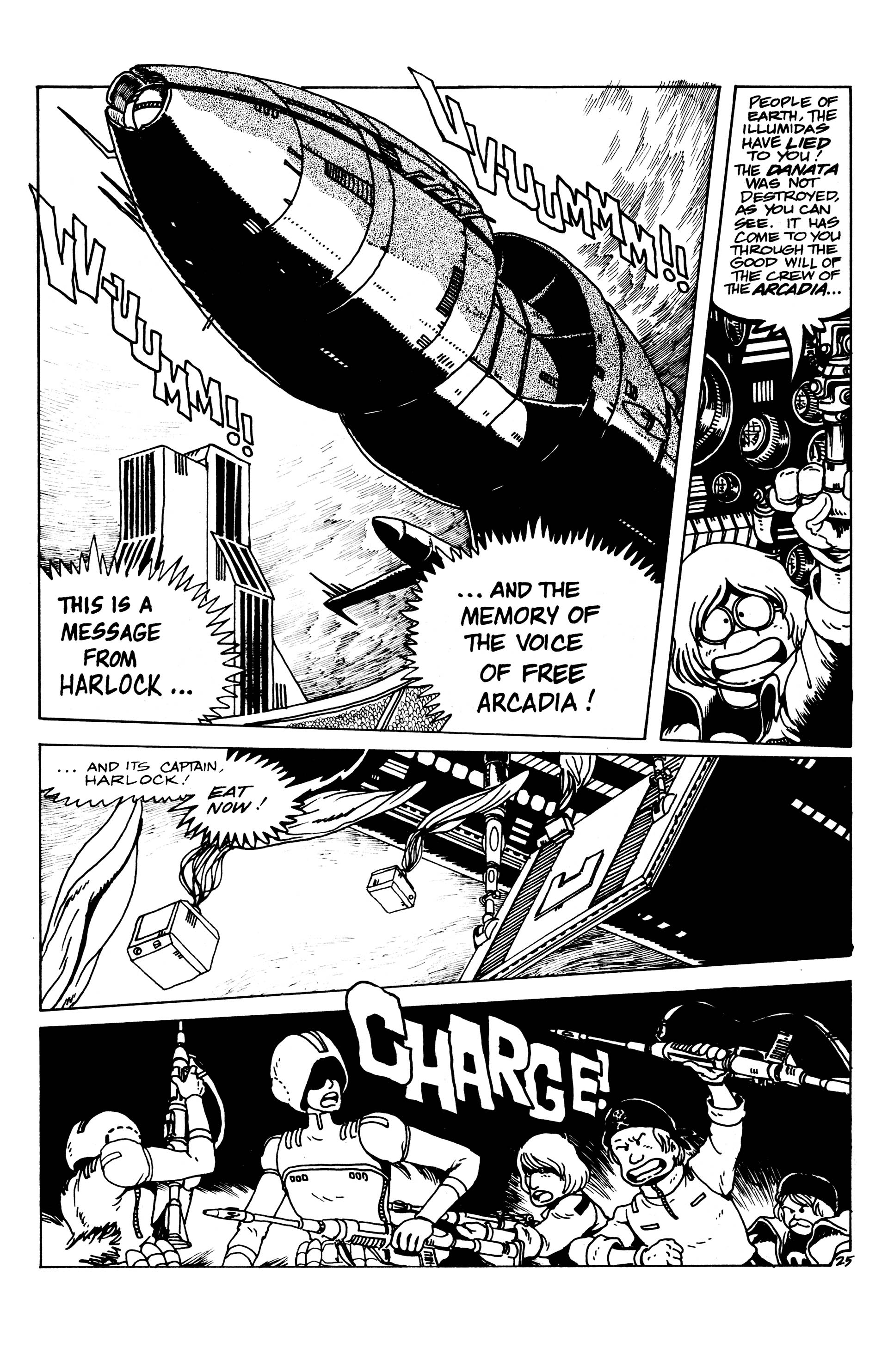 Read online Captain Harlock comic -  Issue #1 - 28
