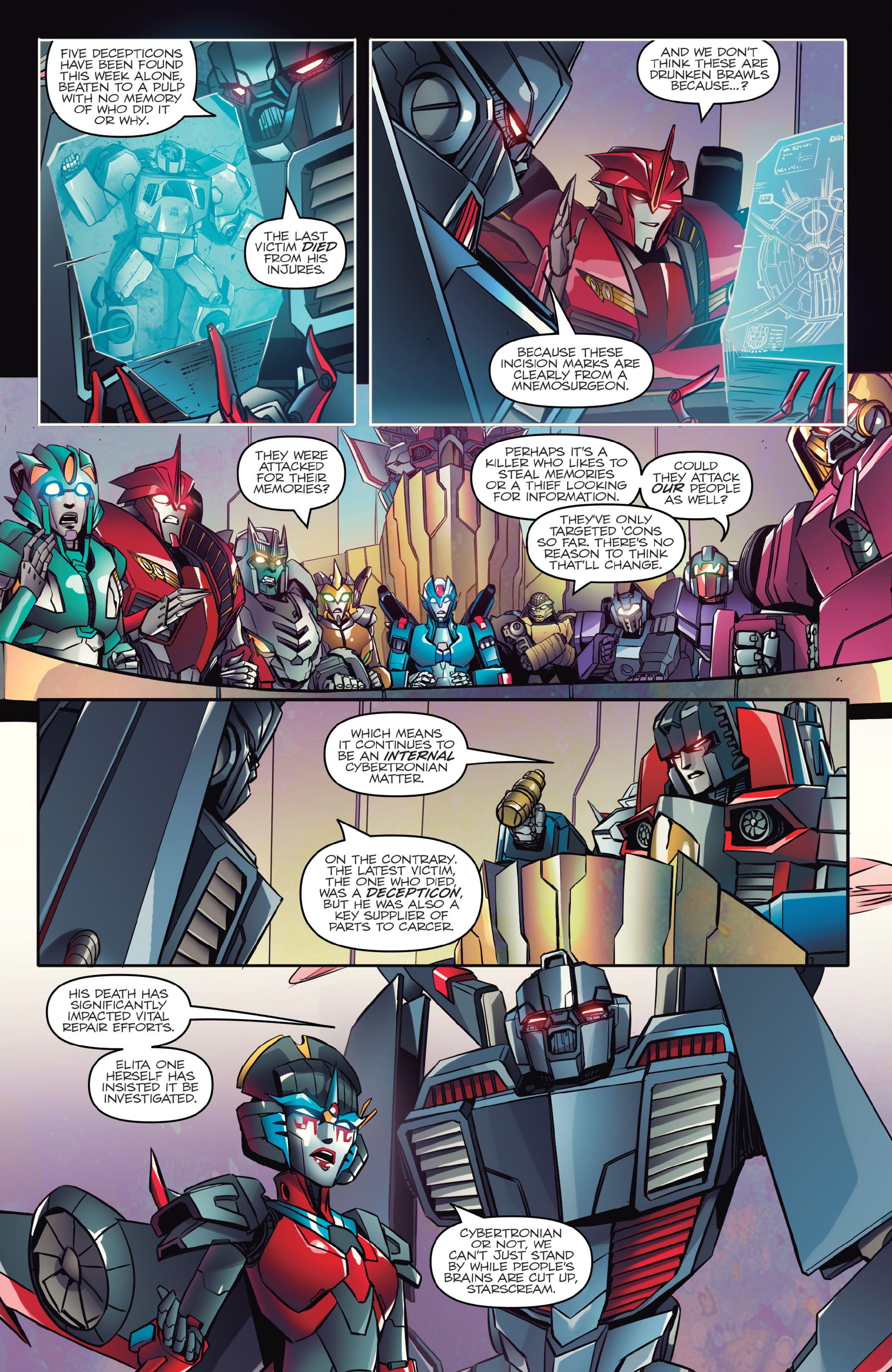 Read online Transformers: The IDW Collection Phase Two comic -  Issue # TPB 12 (Part 2) - 19