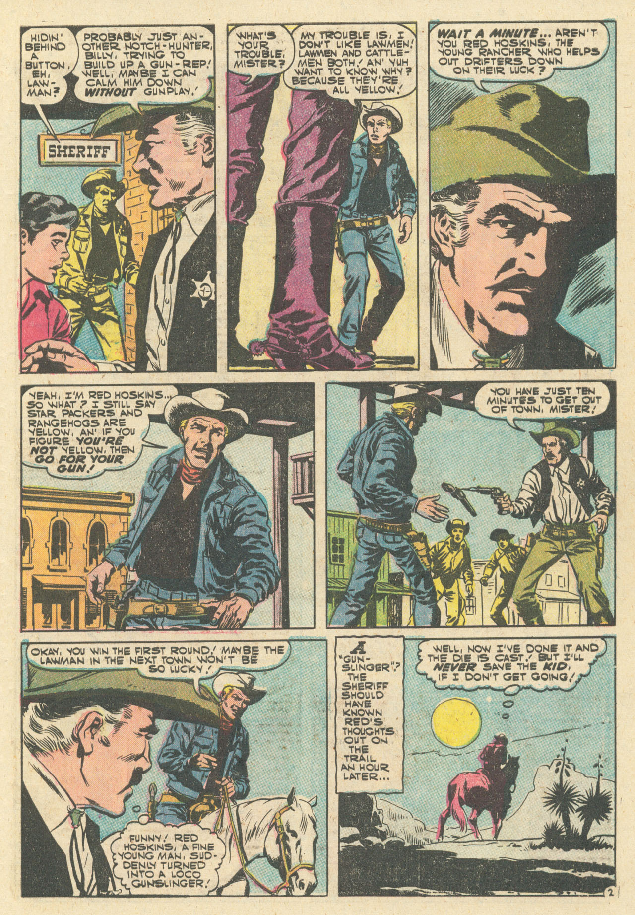 Read online Western Gunfighters (1956) comic -  Issue #27 - 29