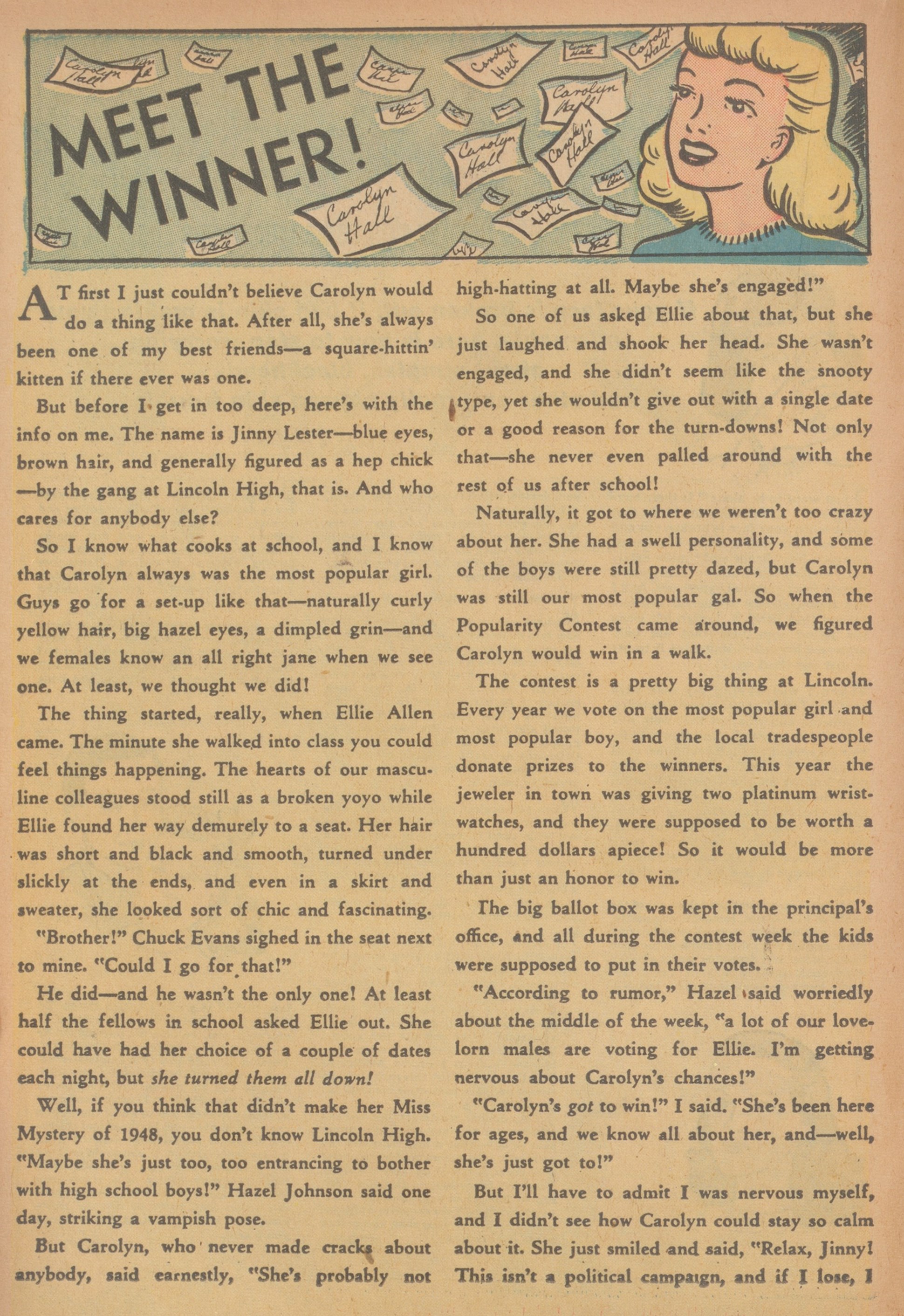 Read online Nellie The Nurse (1945) comic -  Issue #21 - 26