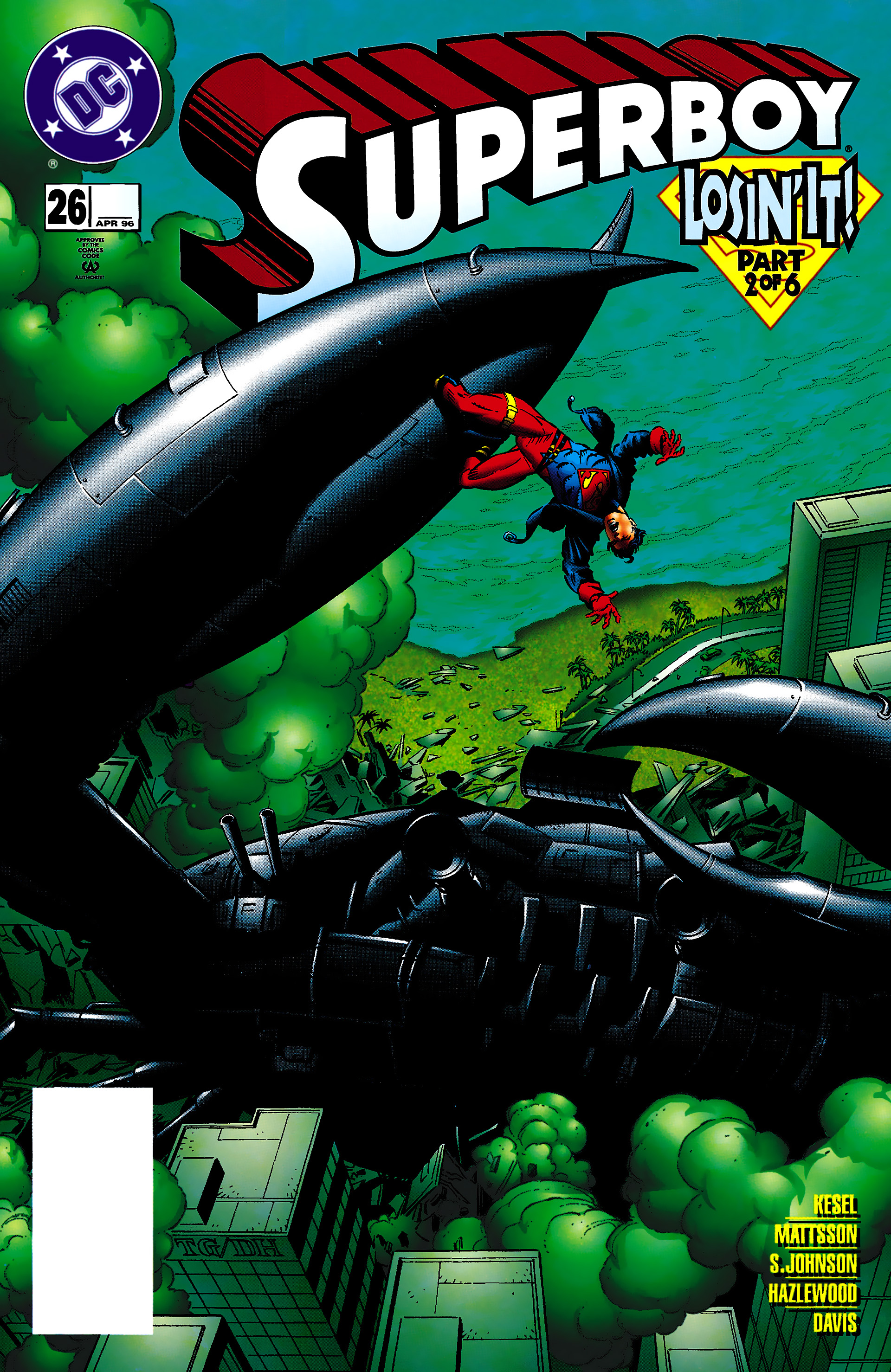 Read online Superboy (1994) comic -  Issue #26 - 1