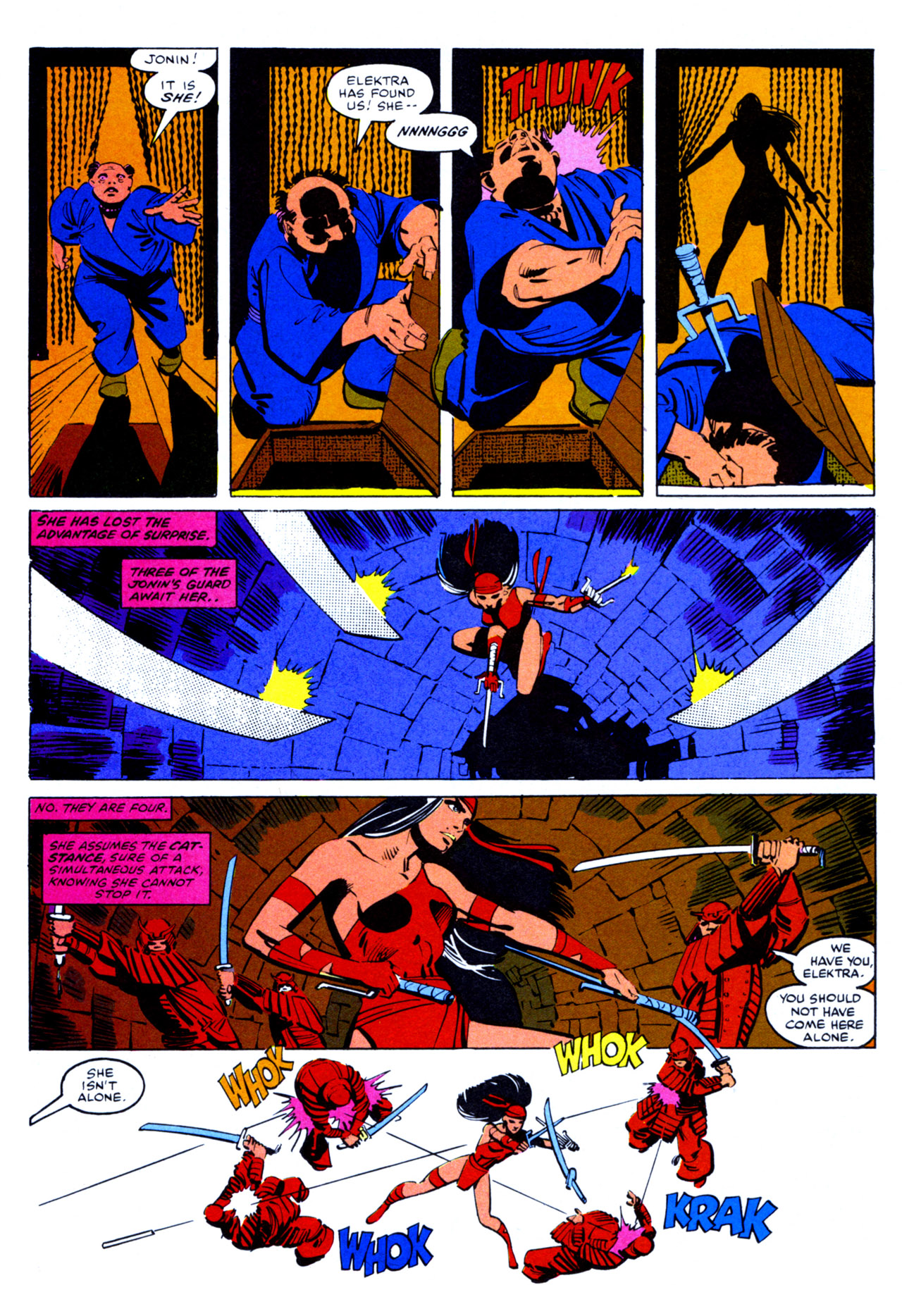 Read online The Elektra Saga comic -  Issue #2 - 28