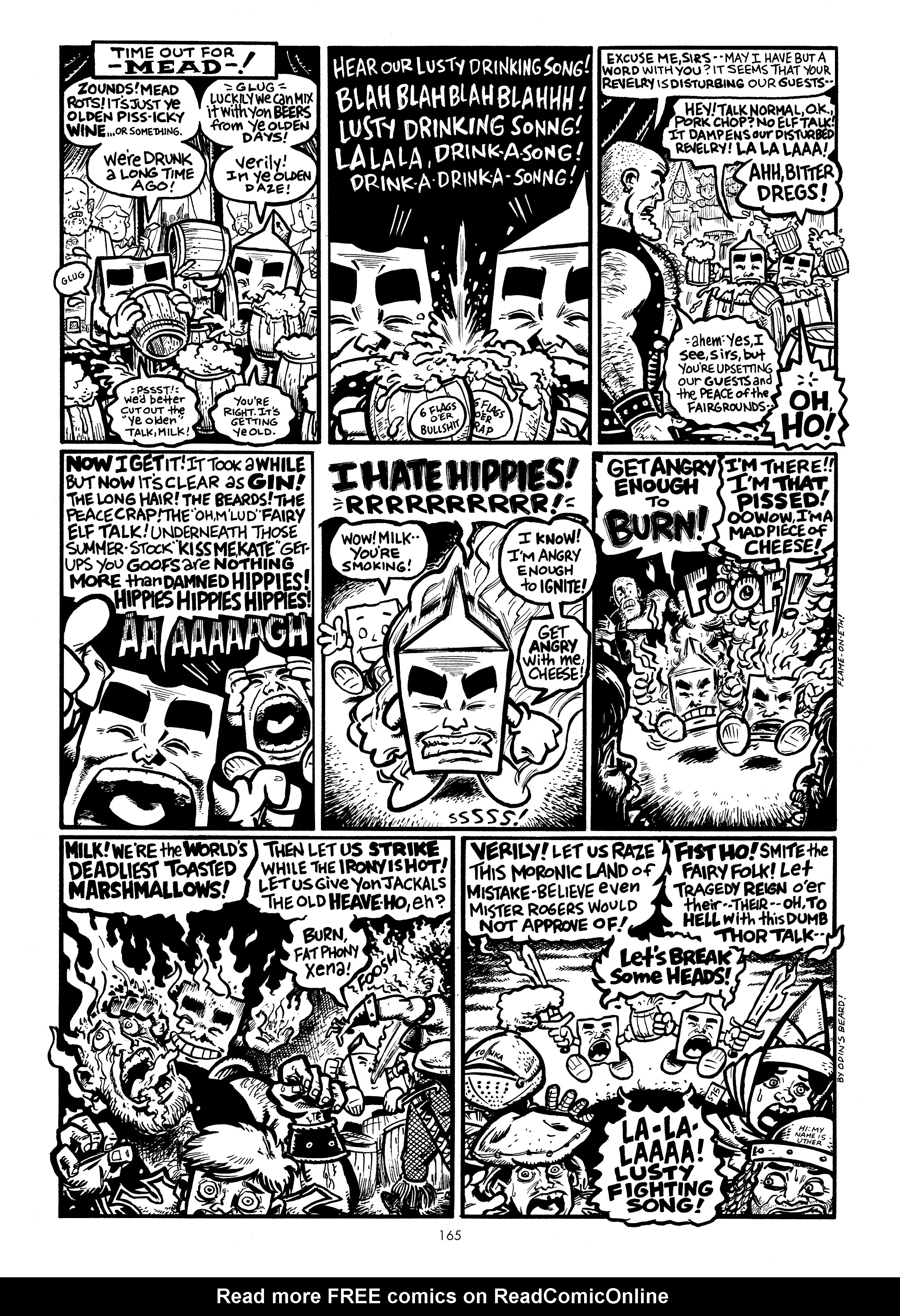 Read online Milk And Cheese: Dairy Products Gone Bad! comic -  Issue # Full - 166