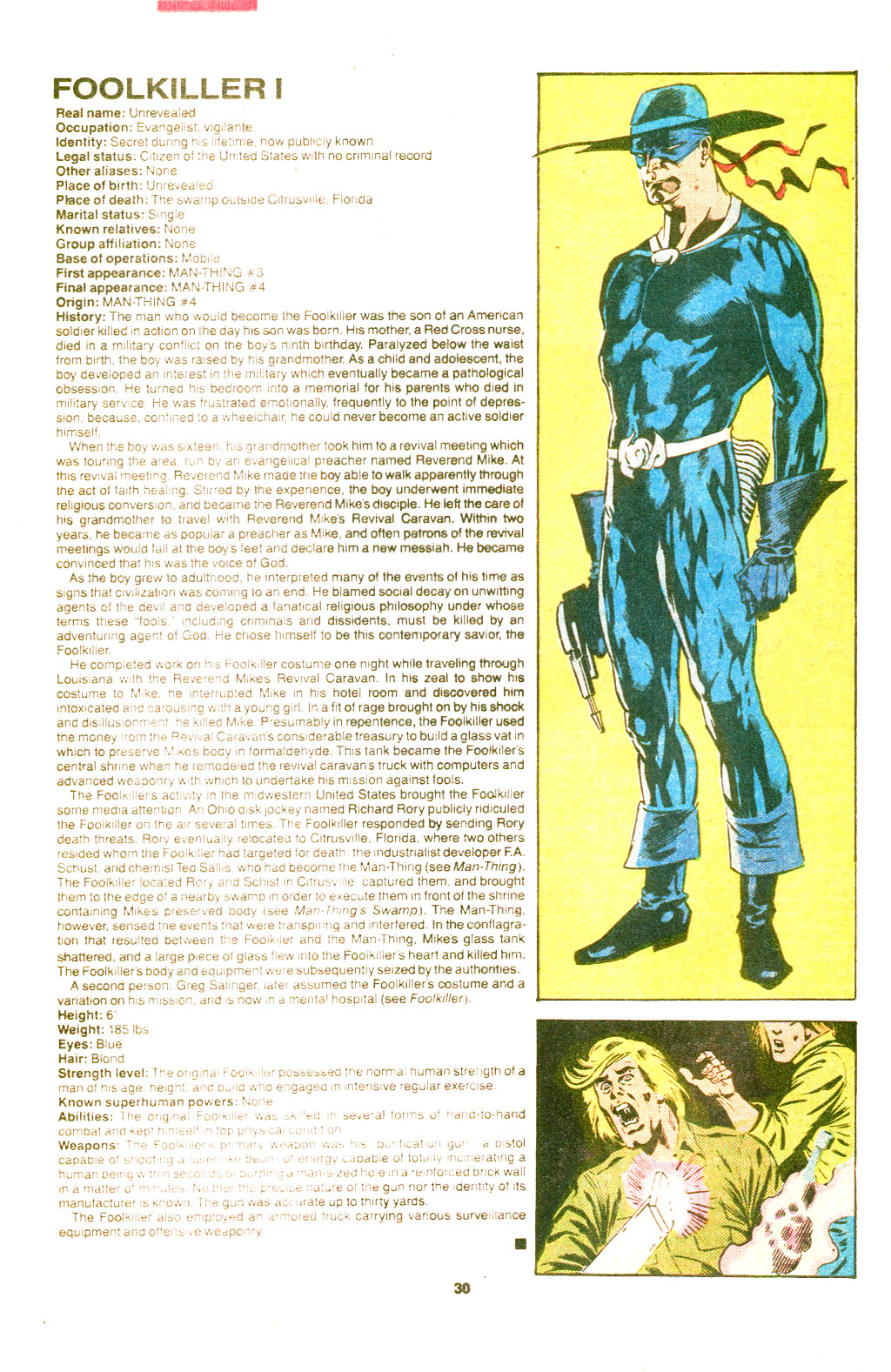 Read online The Official Handbook of the Marvel Universe Deluxe Edition comic -  Issue #17 - 32