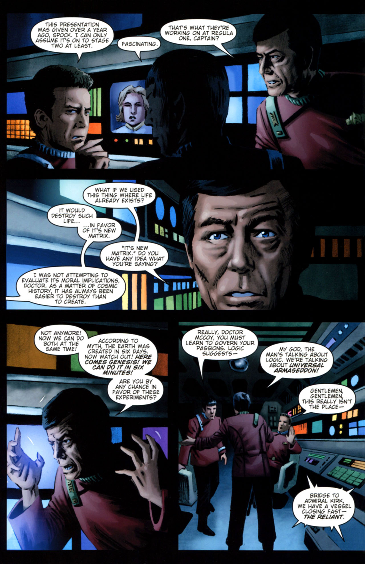 Read online Star Trek II: The Wrath of Khan comic -  Issue #2 - 5