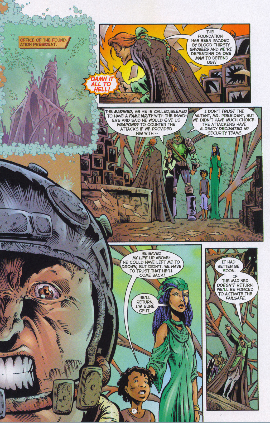Read online Waterworld: Children of Leviathan comic -  Issue #3 - 5