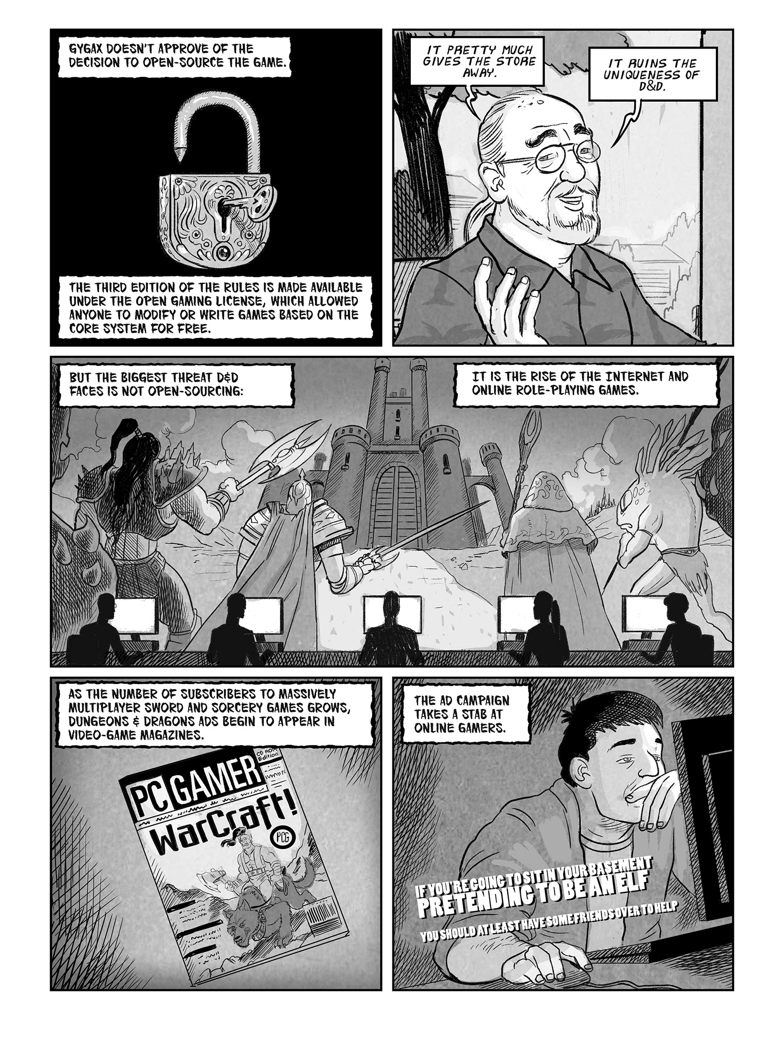 Read online Rise of the Dungeon Master: Gary Gygax and the Creation of D&D comic -  Issue # TPB - 120