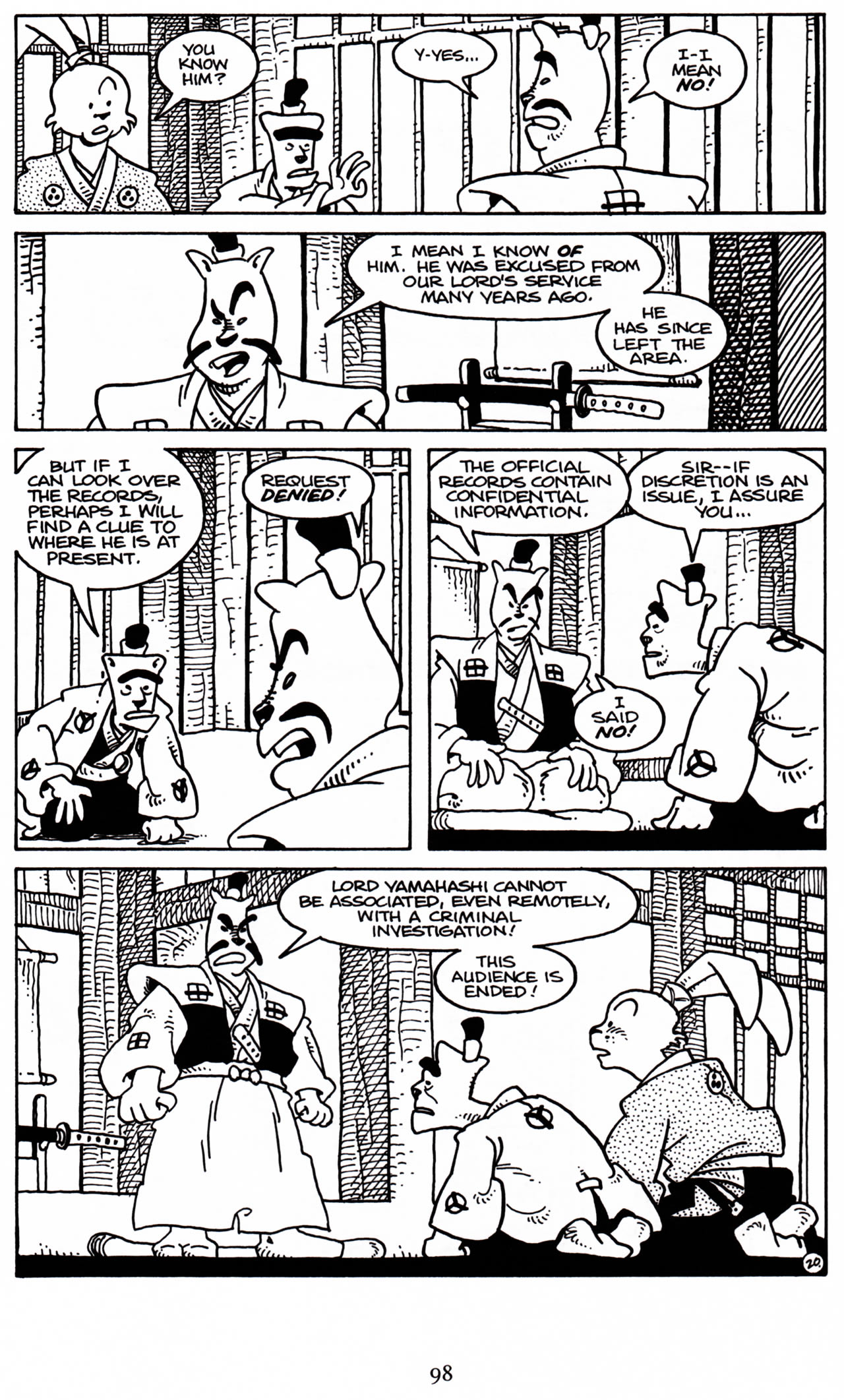 Read online Usagi Yojimbo (1996) comic -  Issue #26 - 20