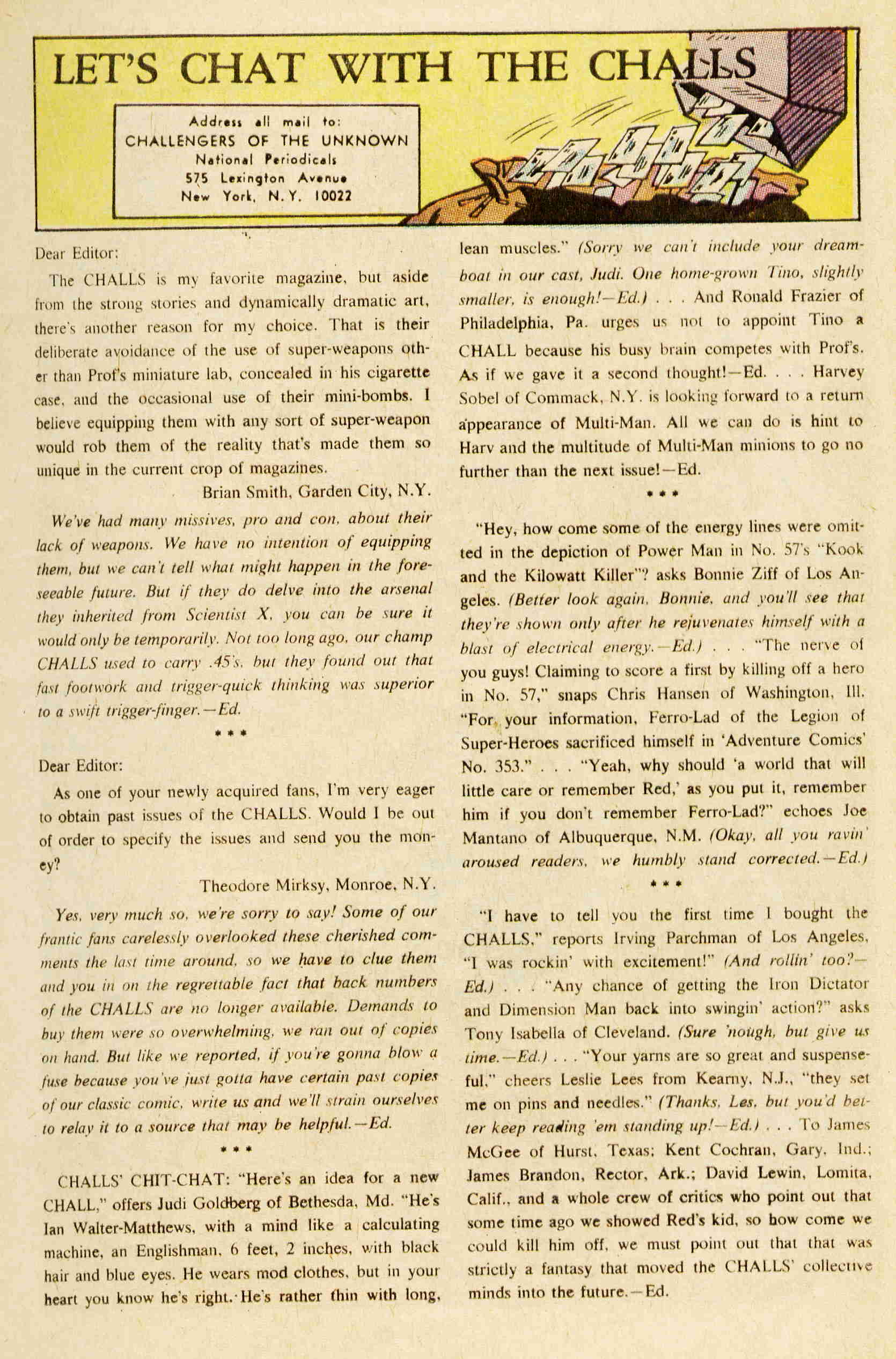 Read online Challengers of the Unknown (1958) comic -  Issue #59 - 10
