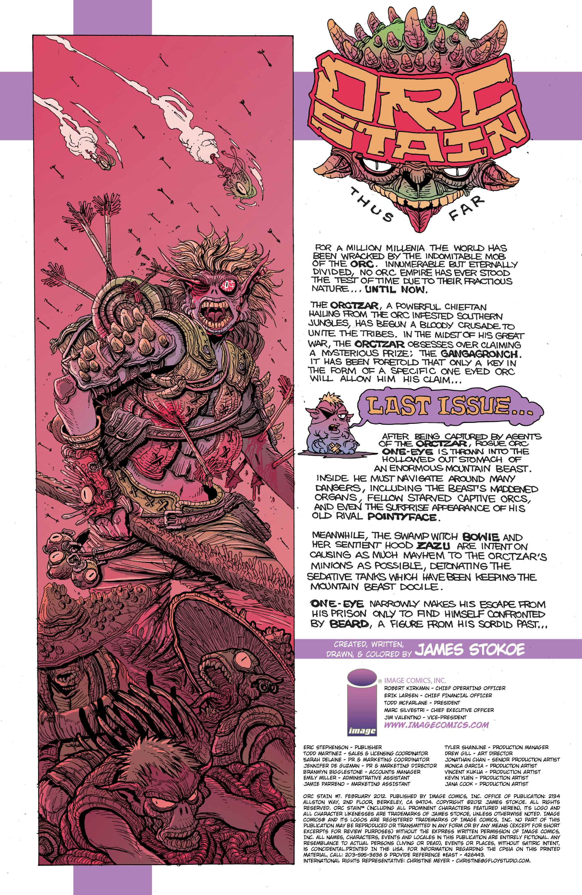 Read online Orc Stain comic -  Issue #7 - 2