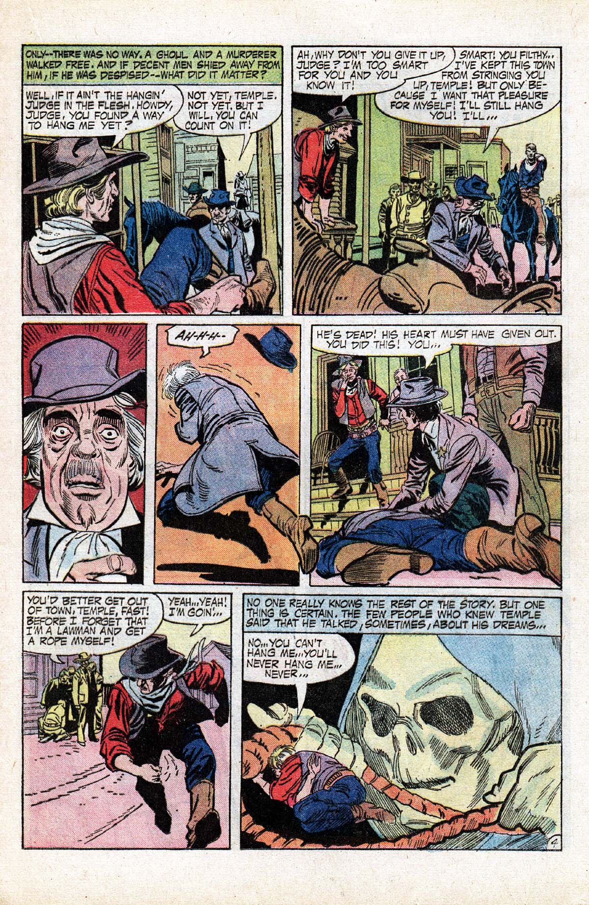 Read online Weird Western Tales (1972) comic -  Issue #15 - 21