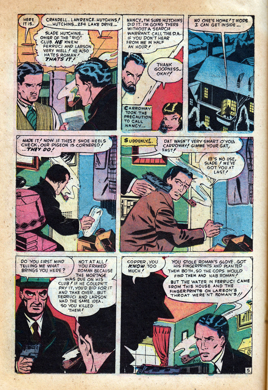 Read online Fight Against Crime comic -  Issue #4 - 14