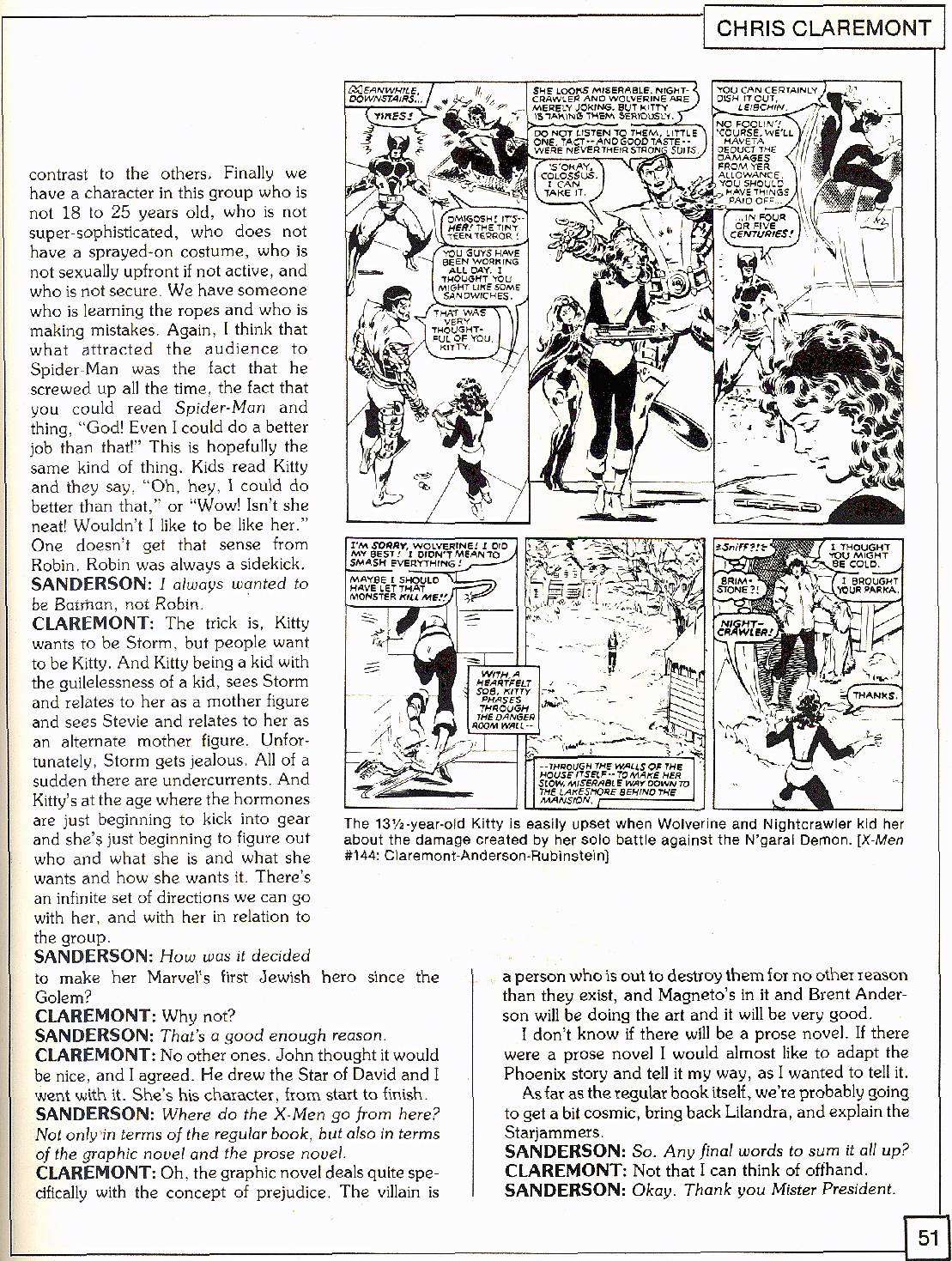 Read online The X-Men Companion comic -  Issue #2 - 51