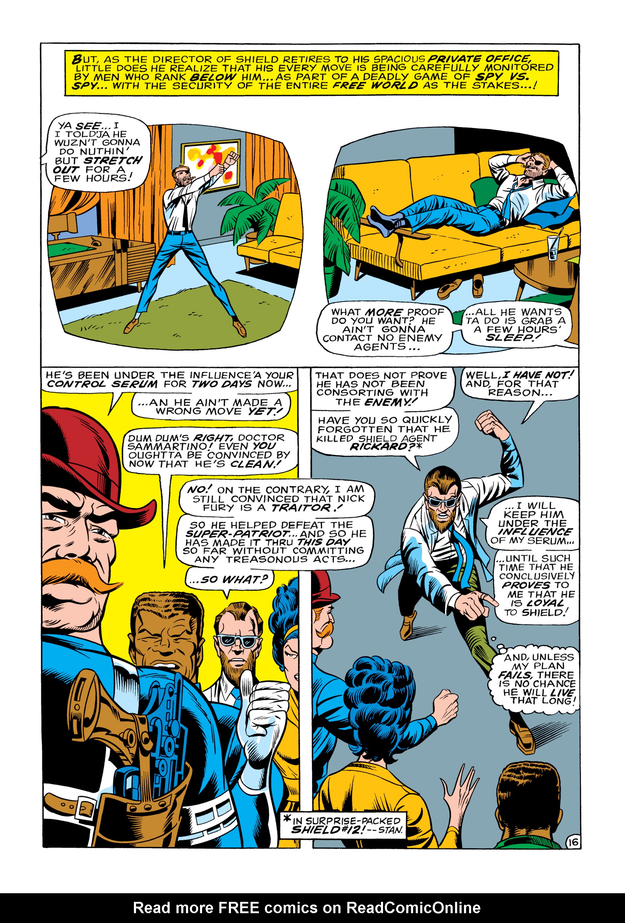 Read online Marvel Masterworks: Nick Fury, Agent of S.H.I.E.L.D. comic -  Issue # TPB 3 (Part 3) - 30