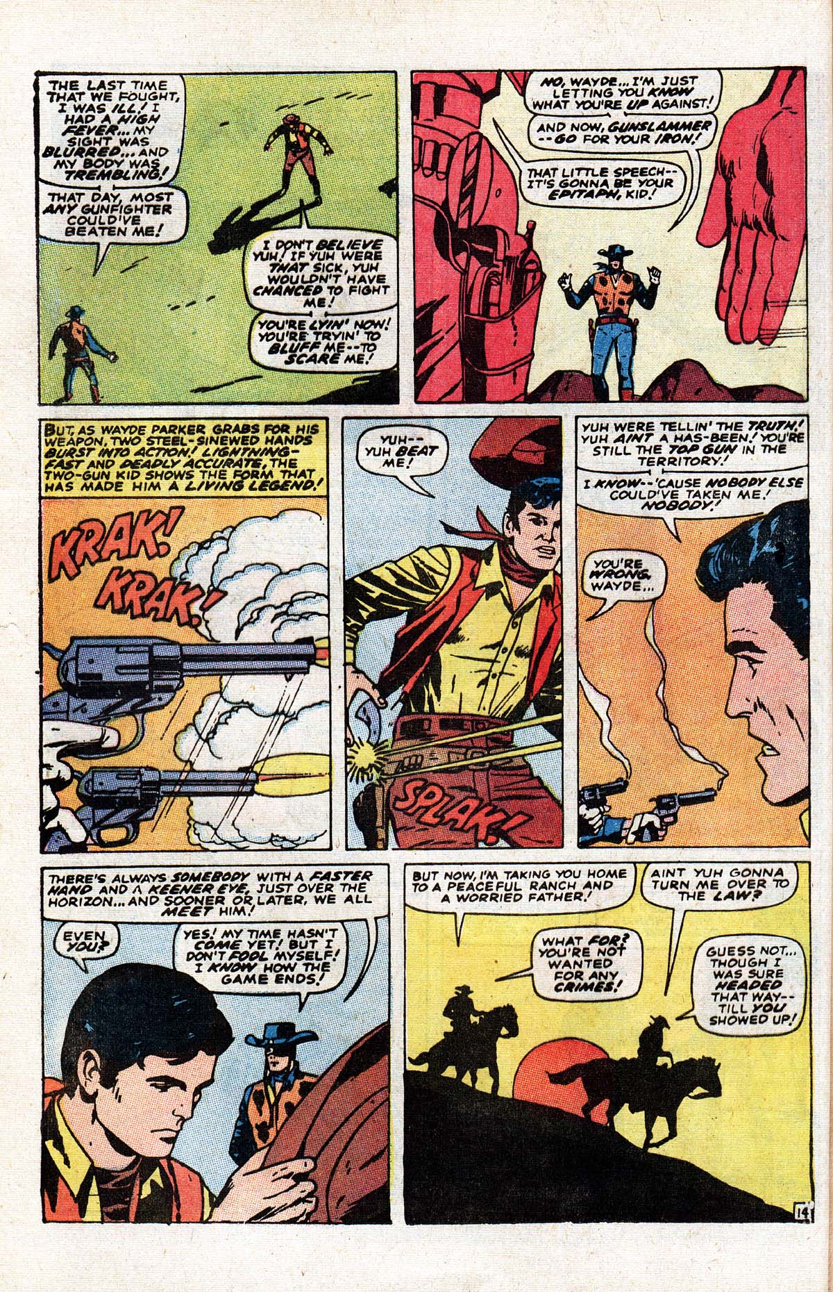 Read online The Mighty Marvel Western comic -  Issue #13 - 33