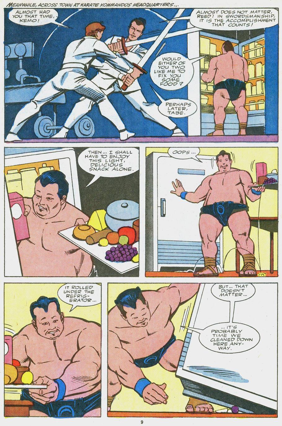 Read online Chuck Norris and the Karate Kommandos comic -  Issue #1 - 10