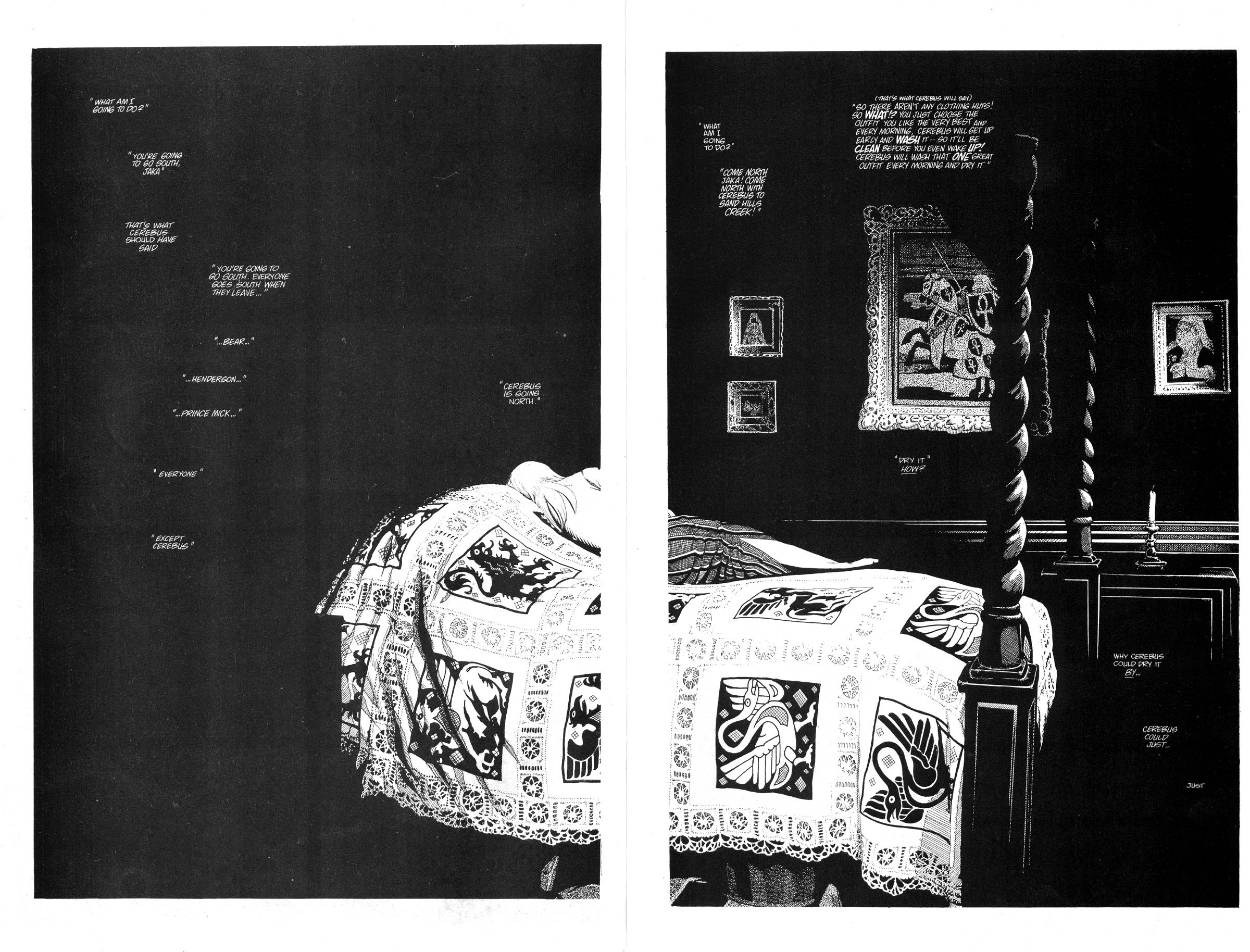 Read online Cerebus comic -  Issue #235 - 6