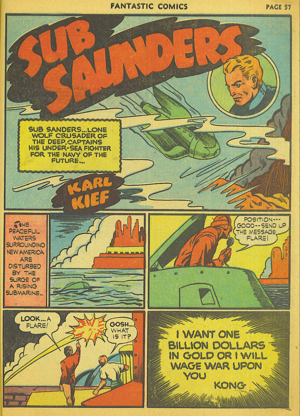 Read online Fantastic Comics comic -  Issue #15 - 52