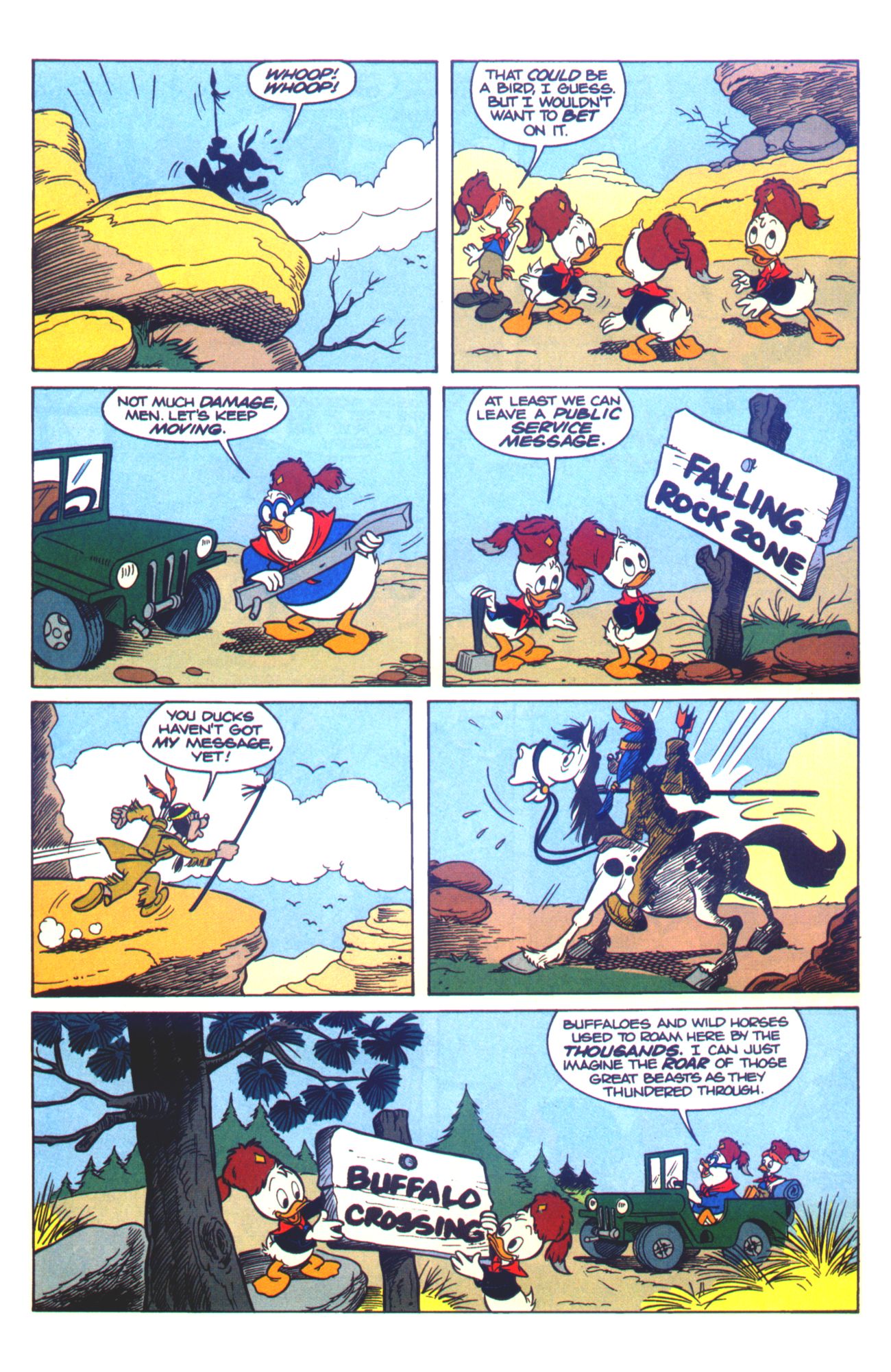 Read online Walt Disney's Junior Woodchucks Limited Series comic -  Issue #2 - 11