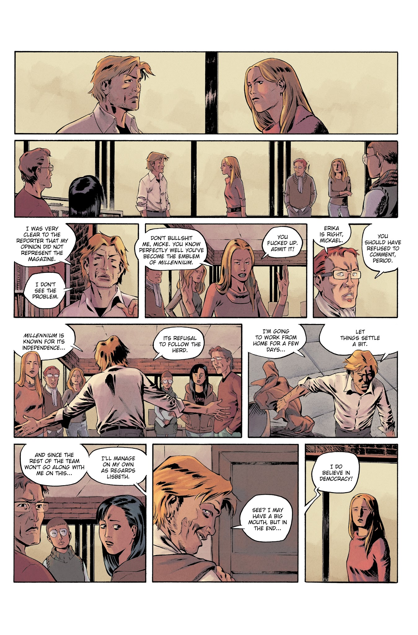 Read online Millennium: The Girl Who Played With Fire comic -  Issue #2 - 19