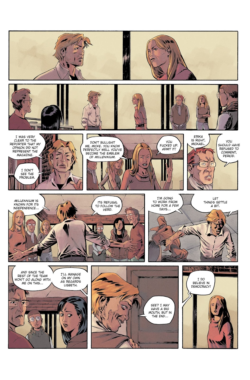 Millennium: The Girl Who Played With Fire issue 2 - Page 19
