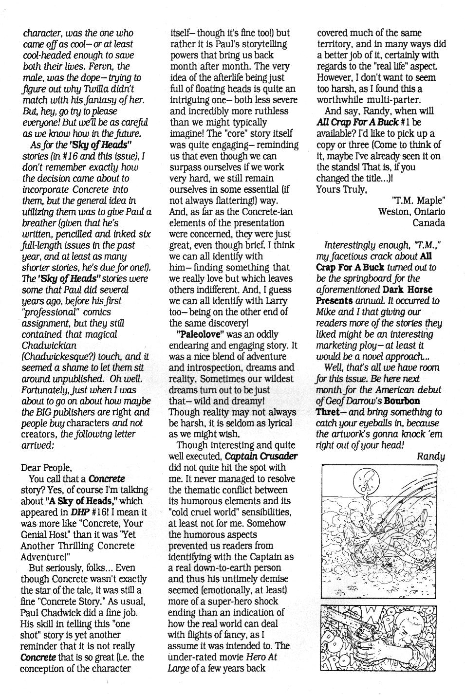 Read online Dark Horse Presents (1986) comic -  Issue #18 - 30