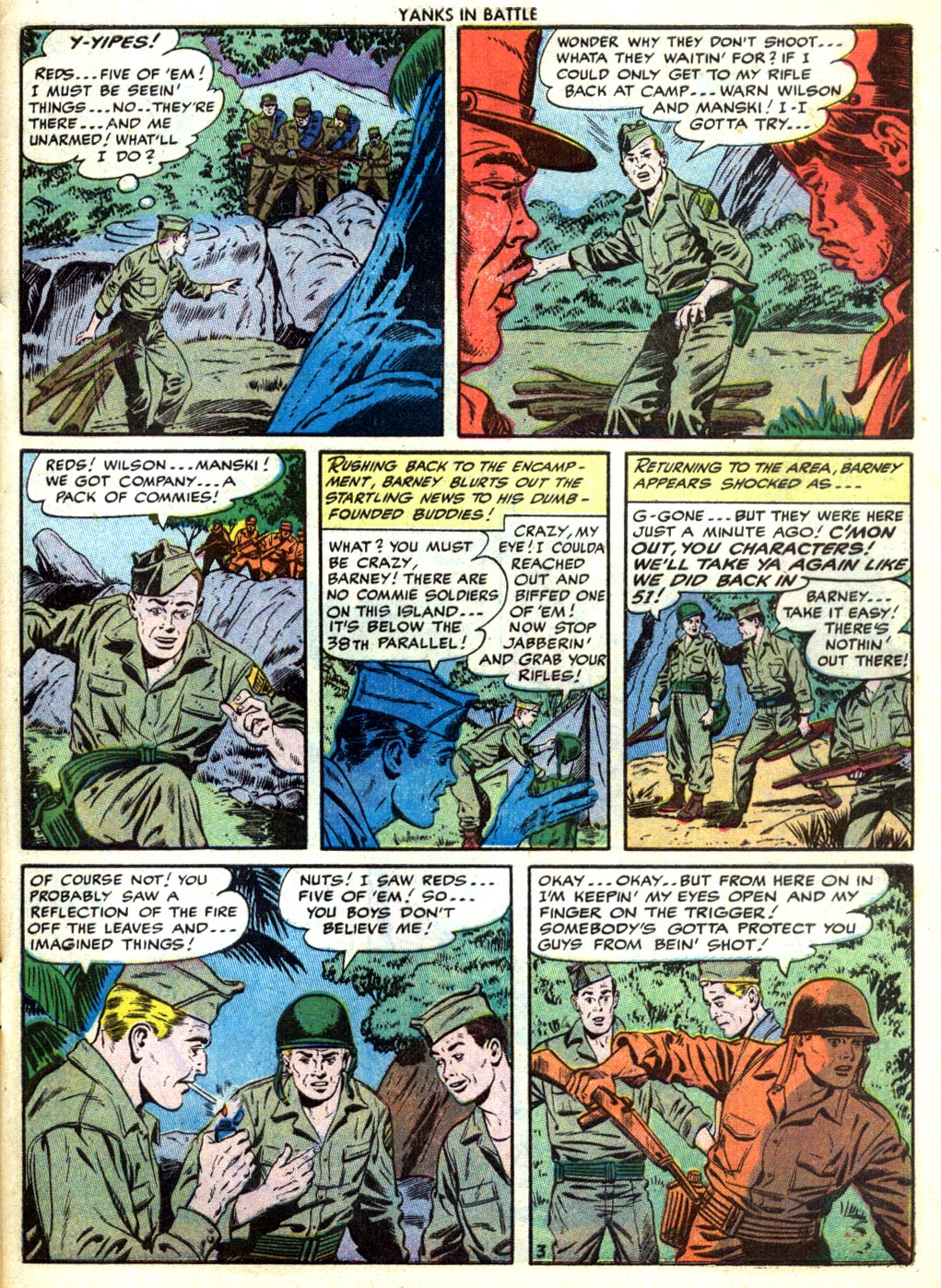 Read online Yanks In Battle comic -  Issue #4 - 29