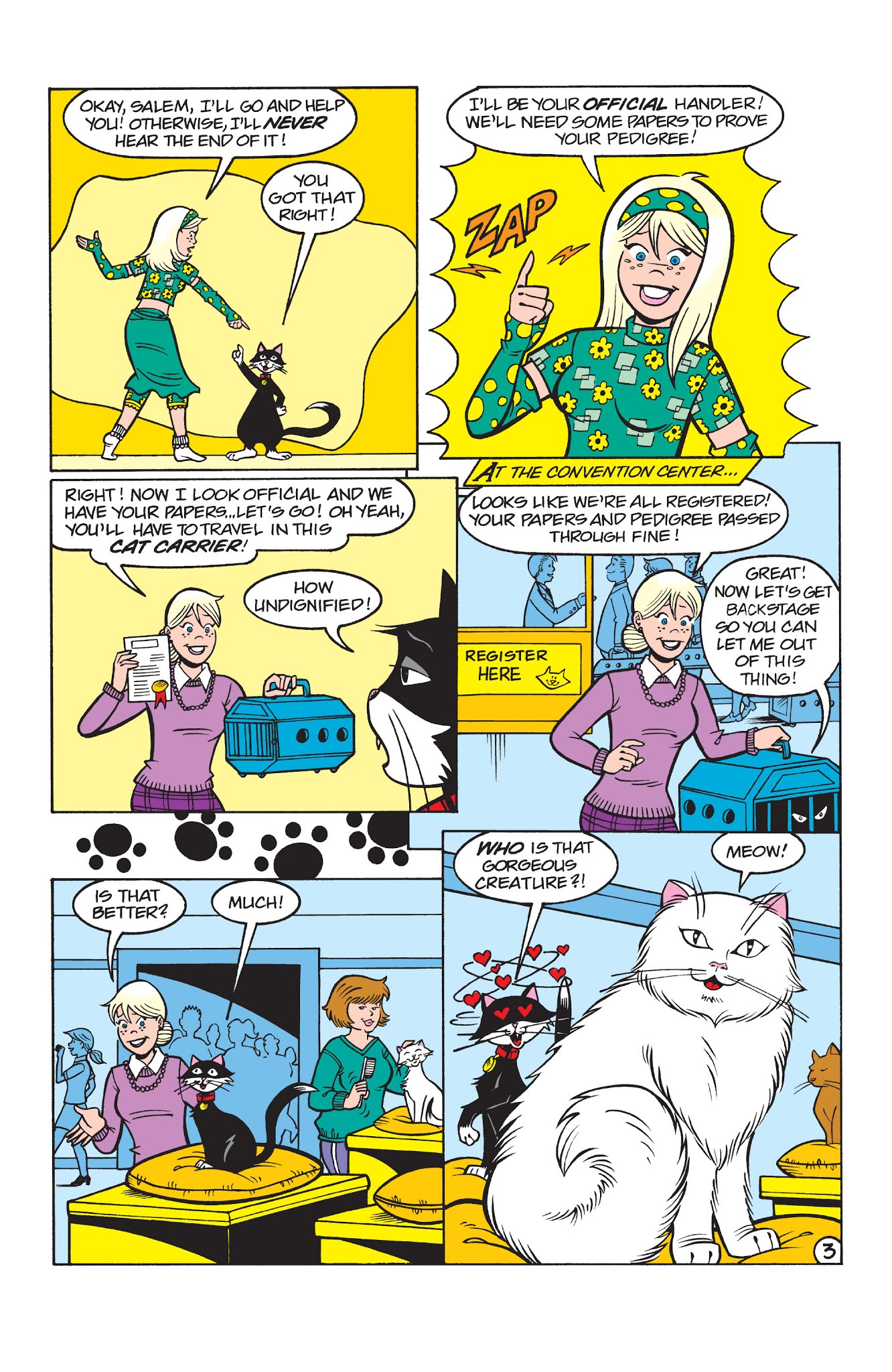 Read online Sabrina the Teenage Witch (2000) comic -  Issue #53 - 16