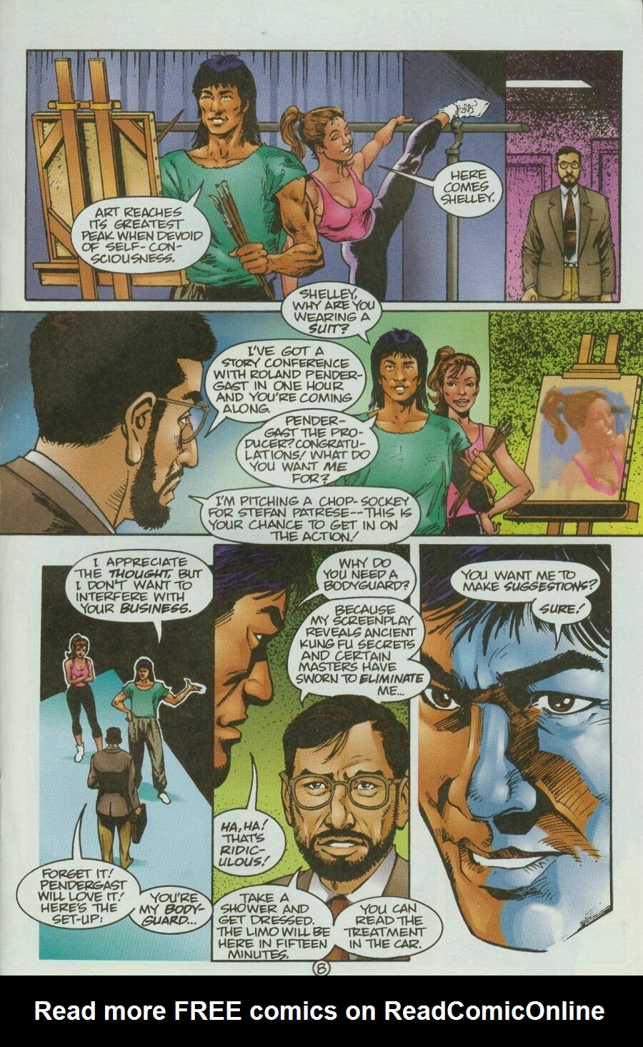 Read online Bruce Lee comic -  Issue #2 - 10