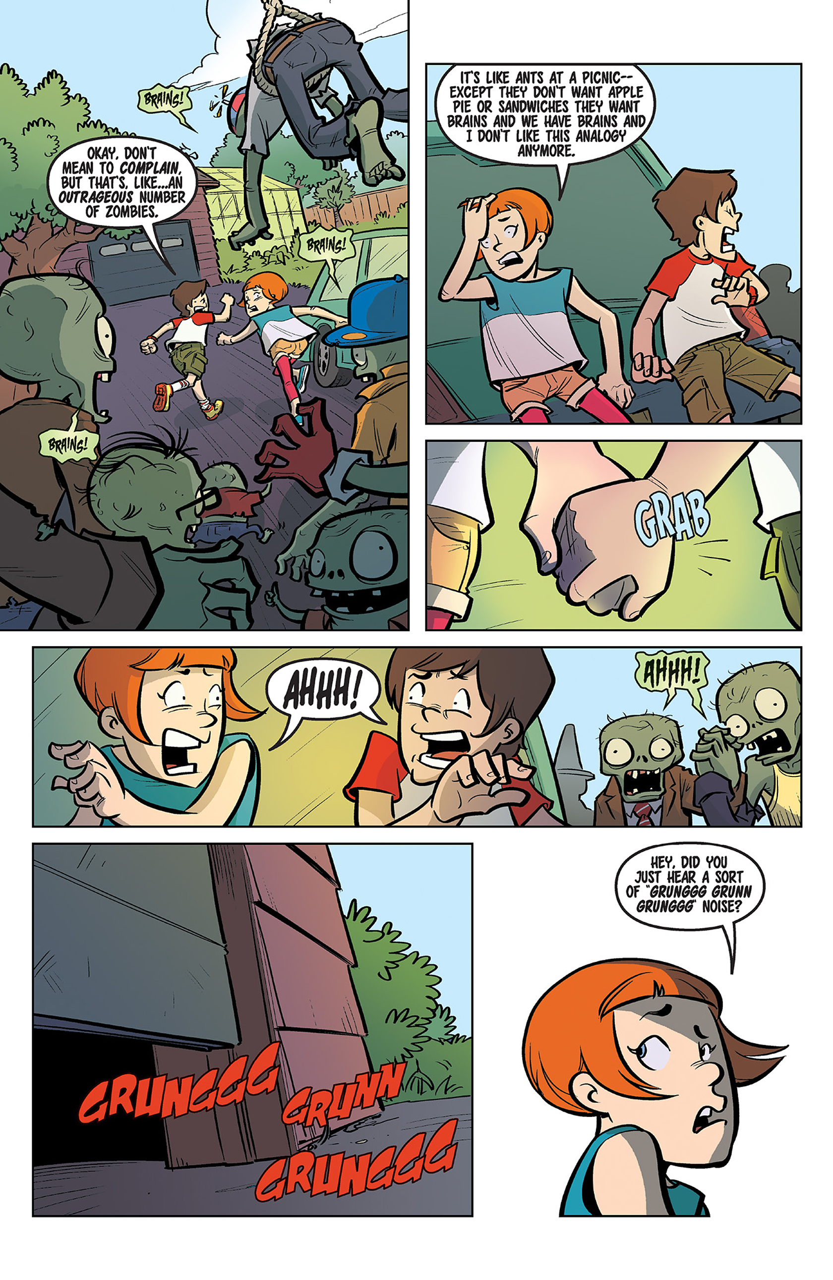 Read online Plants vs. Zombies: Lawnmageddon comic -  Issue #2 - 3