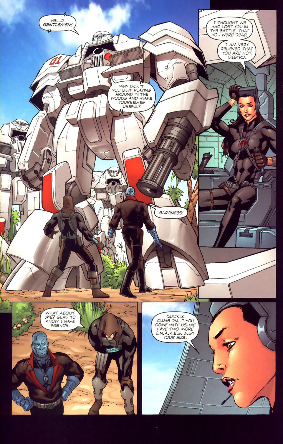 Read online G.I. Joe vs. The Transformers comic -  Issue #4 - 21