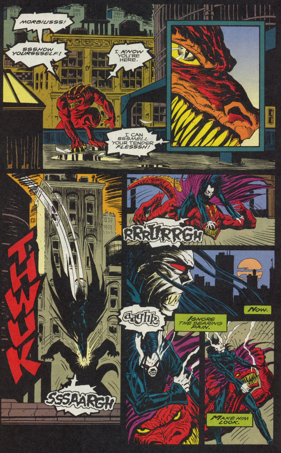 Read online Morbius: The Living Vampire (1992) comic -  Issue #6 - 13