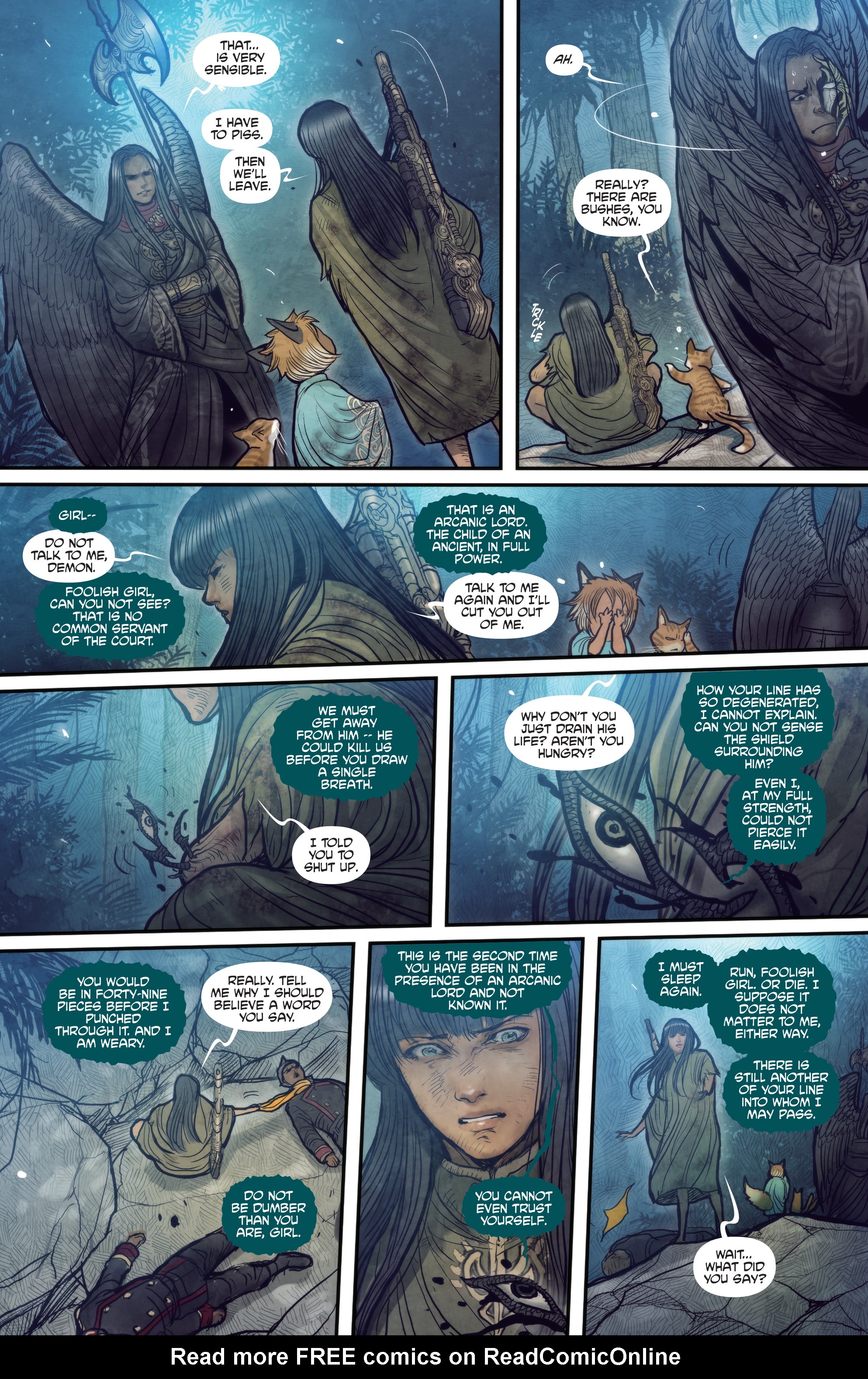 Read online Monstress comic -  Issue #5 - 10