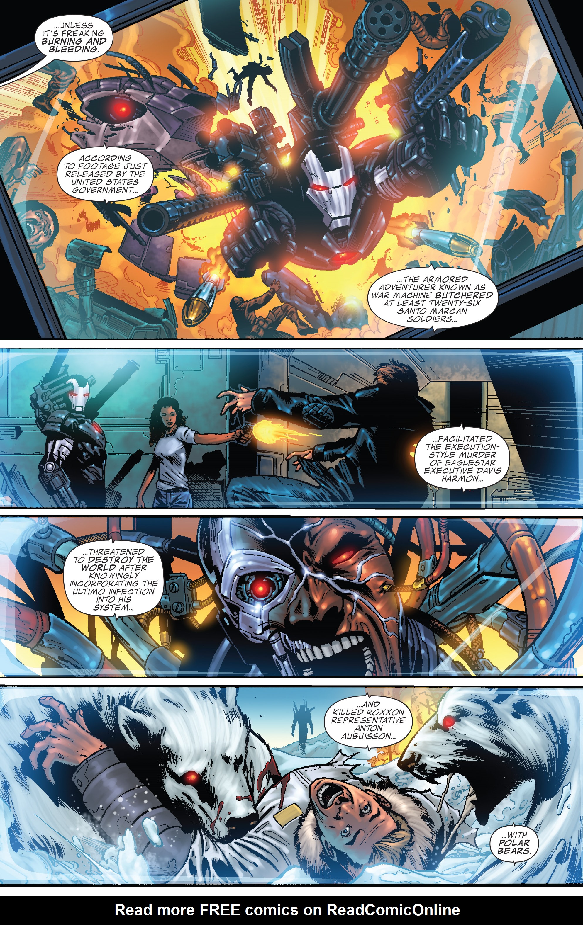 Read online War Machine (2009) comic -  Issue #11 - 4