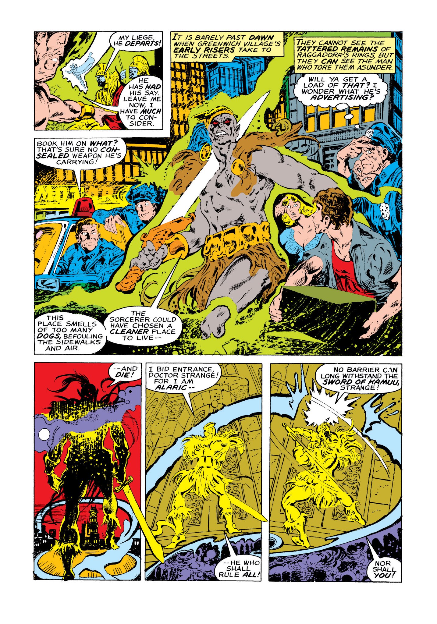 Read online Marvel Masterworks: Doctor Strange comic -  Issue # TPB 7 (Part 2) - 55