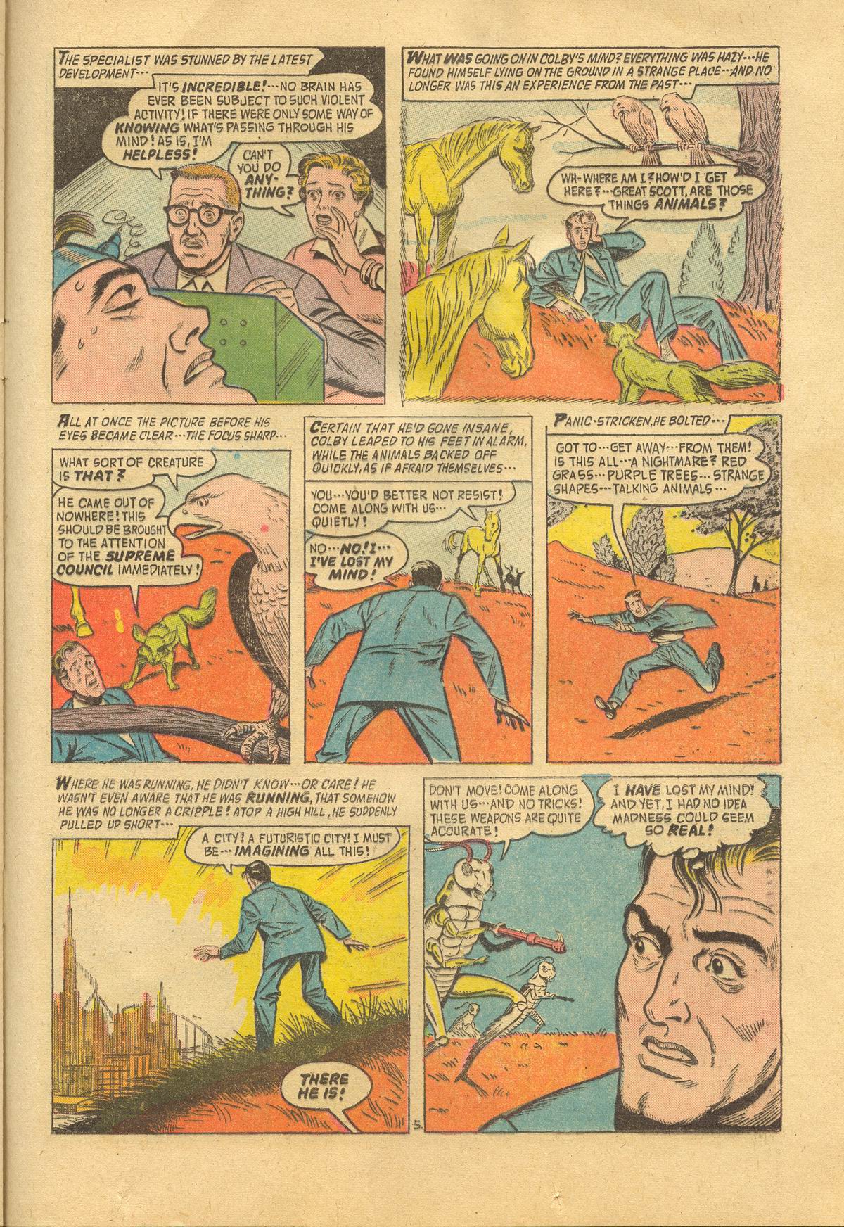 Read online Adventures Into The Unknown comic -  Issue #85 - 25