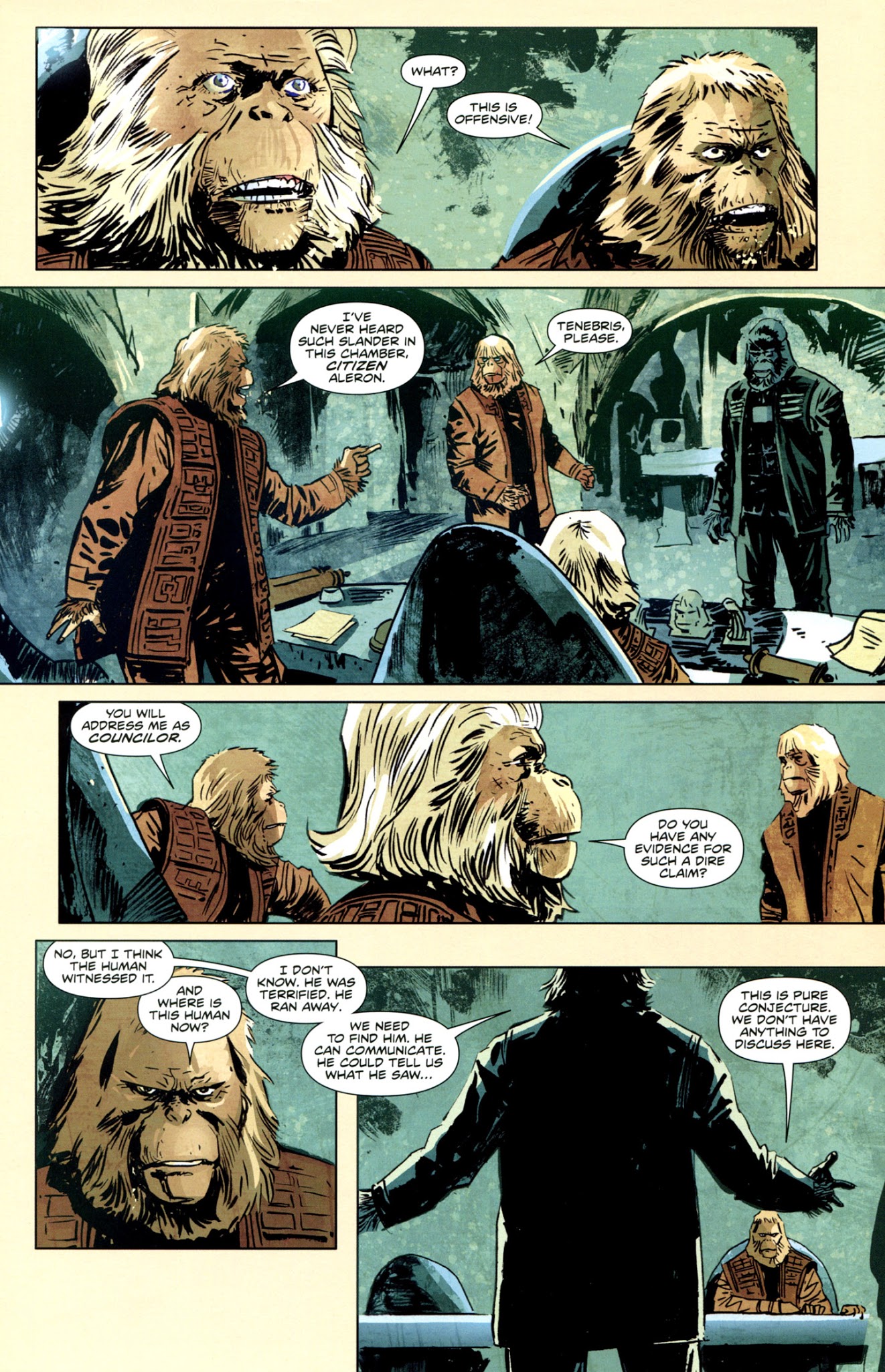 Read online Betrayal of the Planet of the Apes comic -  Issue #1 - 20