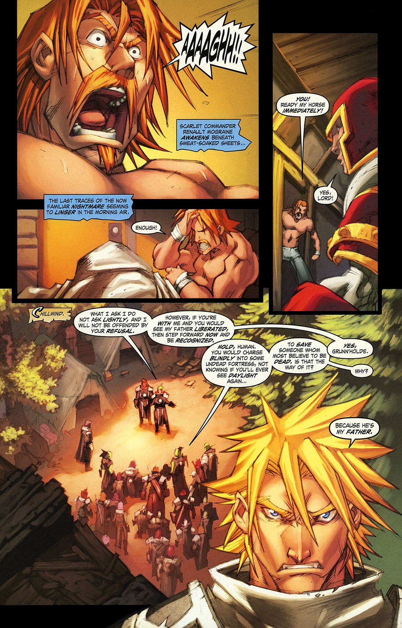 Read online World of Warcraft: Ashbringer comic -  Issue #3 - 4