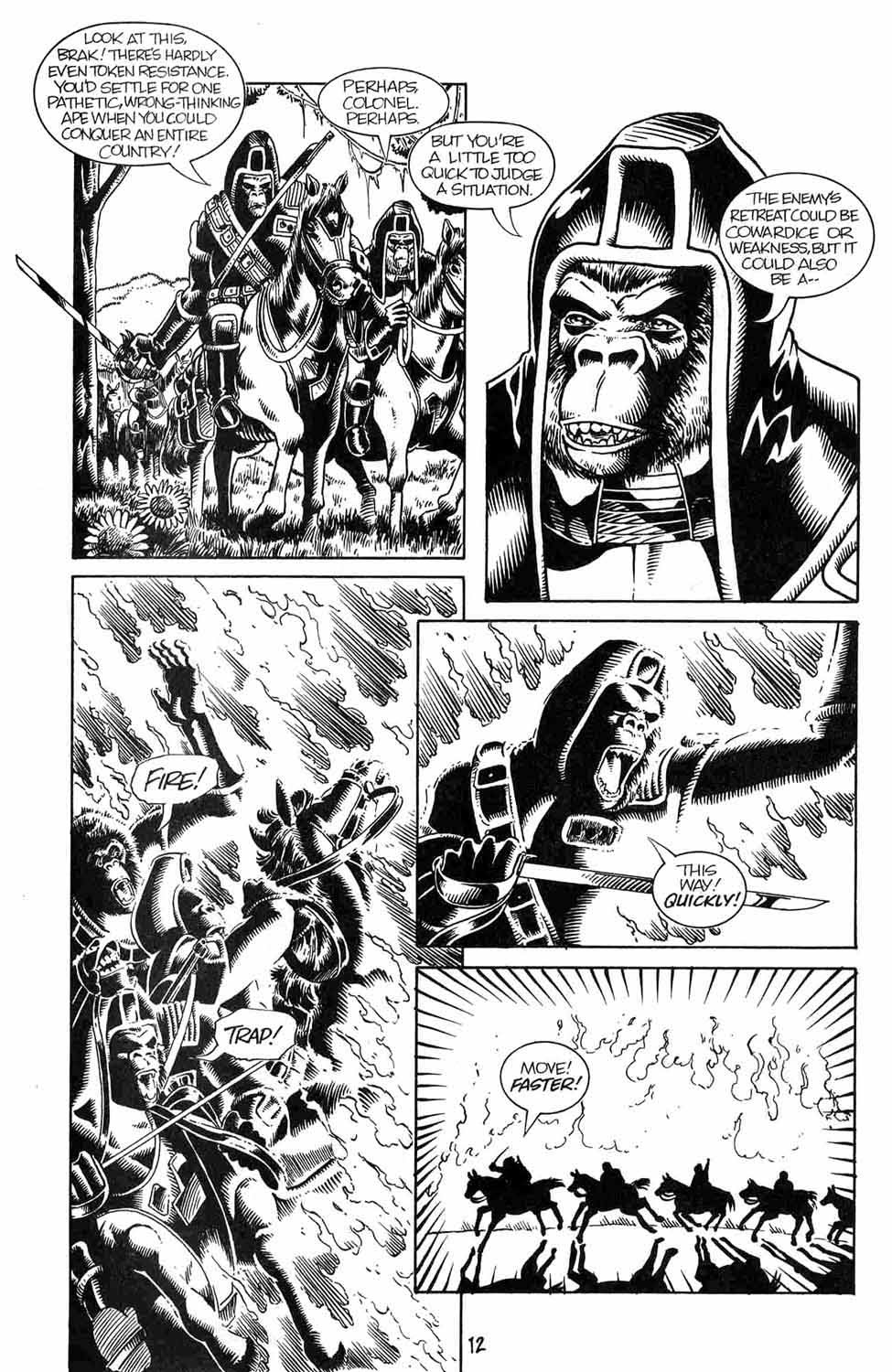 Read online Planet of the Apes: The Forbidden Zone comic -  Issue #4 - 14